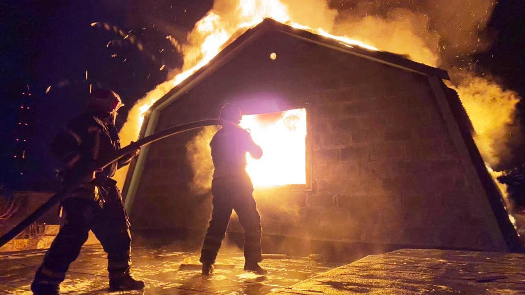 Запорізька область: рятувальники ліквідували пожежу у житловому будинку