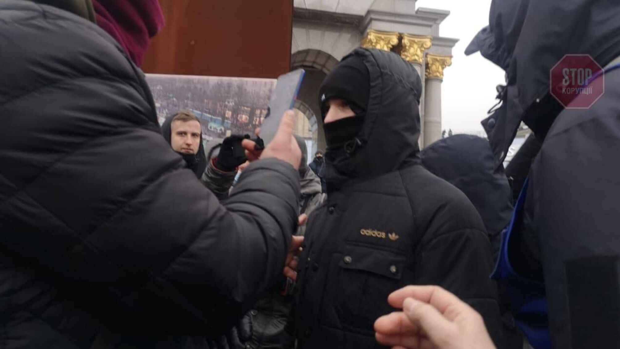 Провокації на акції ФОПів: у центрі Києва затримали невідомого з газовим балончиком