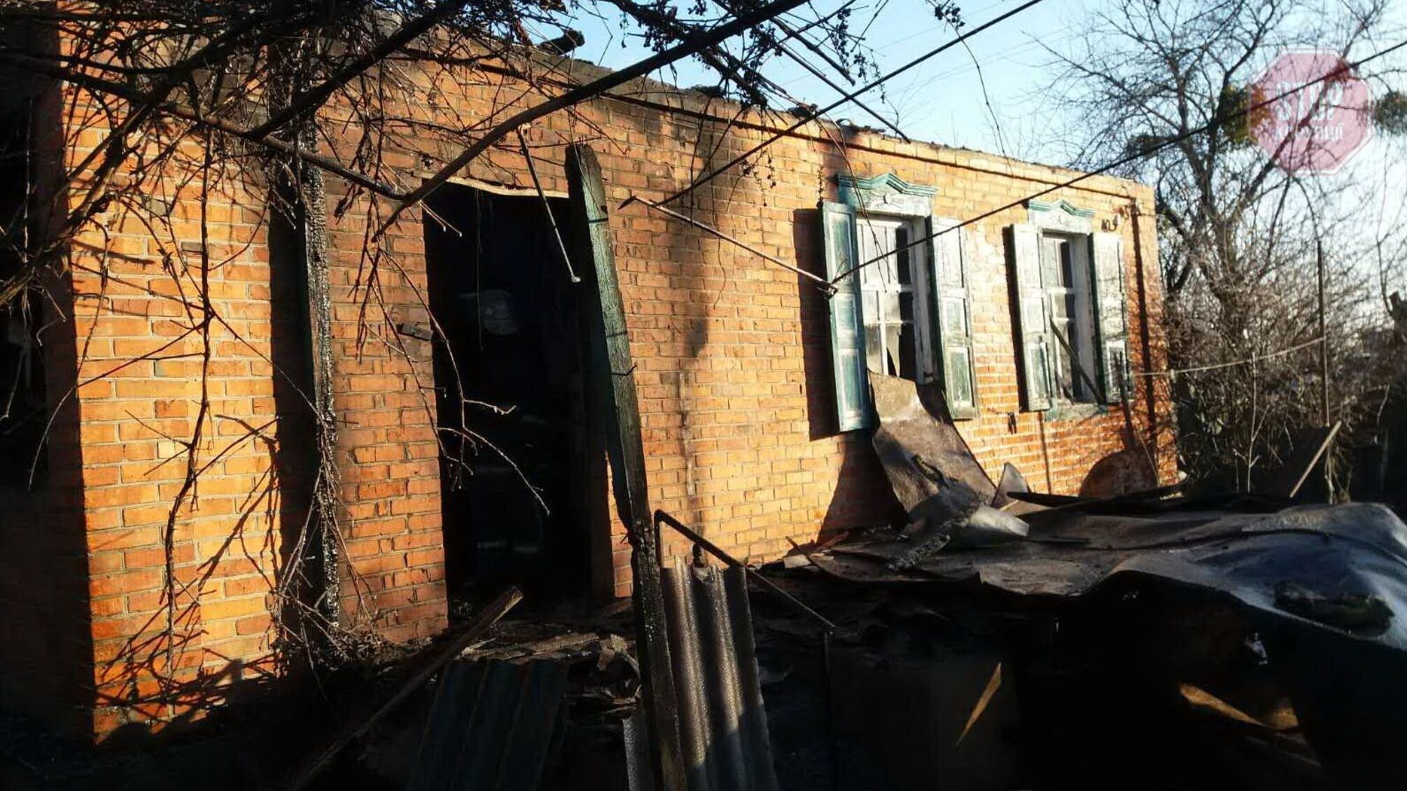 У пожежі на Харківщині згоріла 82-річна жінка (фото)