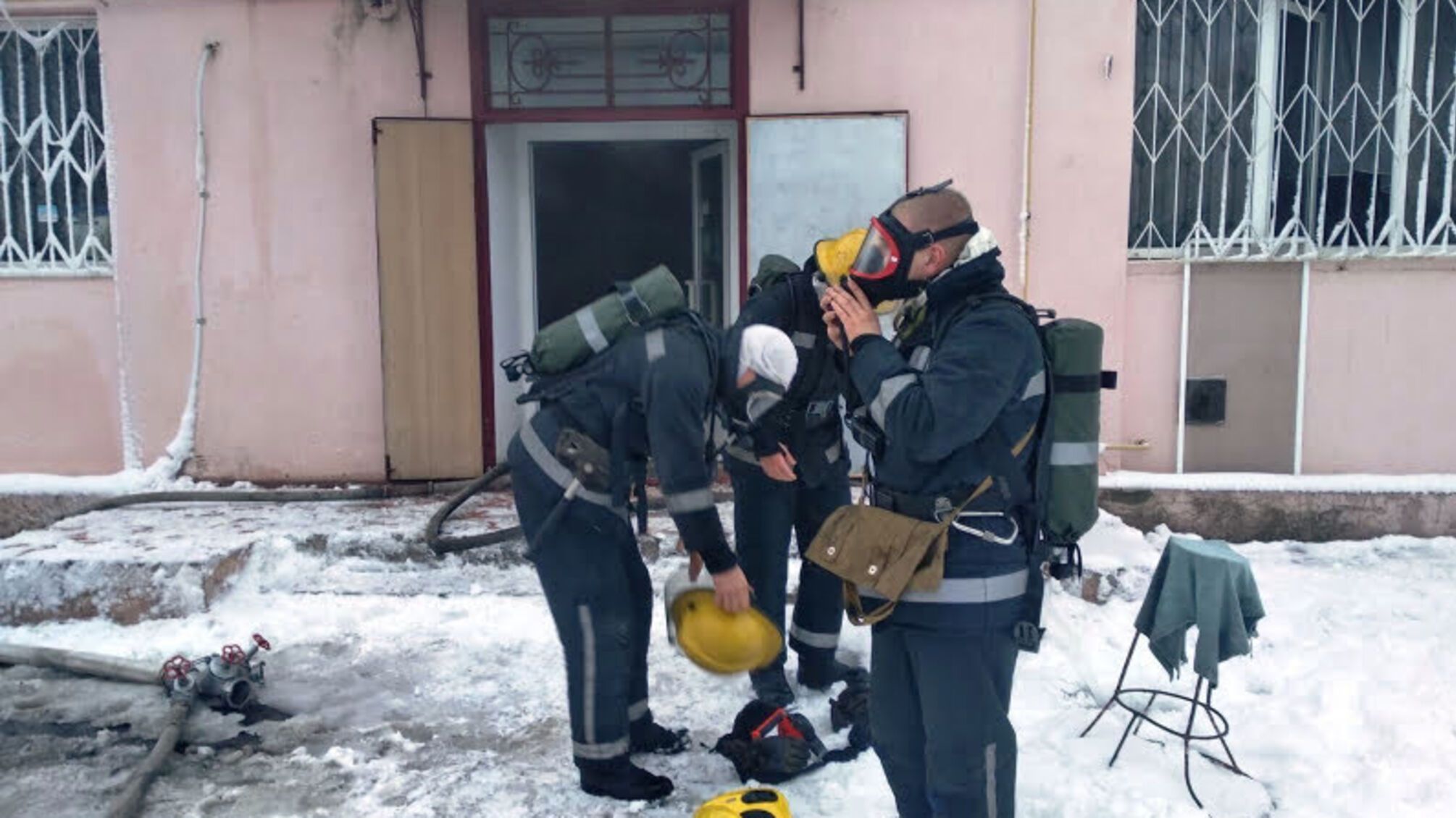 Херсонщина: ліквідовано пожежу сільського магазину