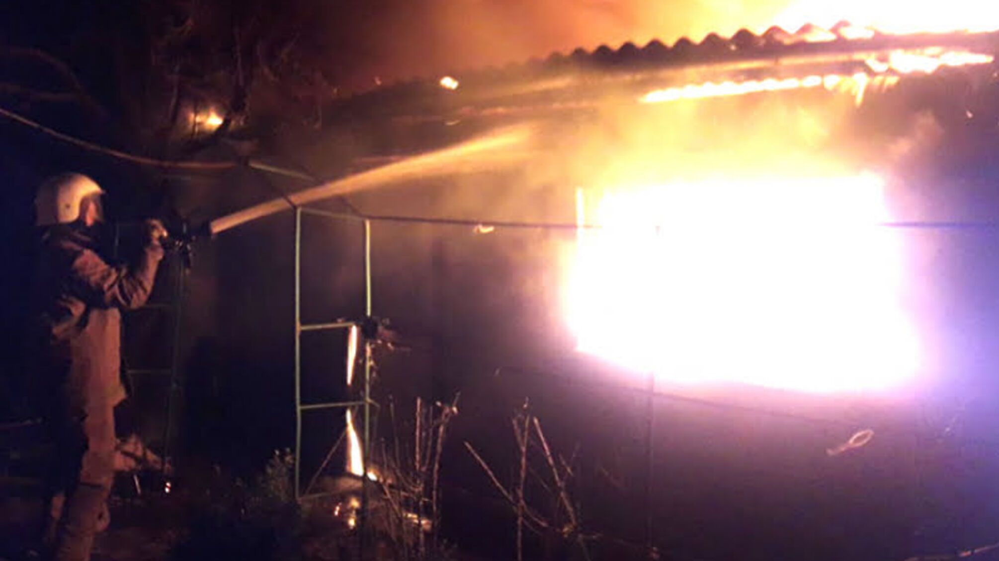 Полтавська область: рятувальники ліквідували пожежу в легковому автомобілі