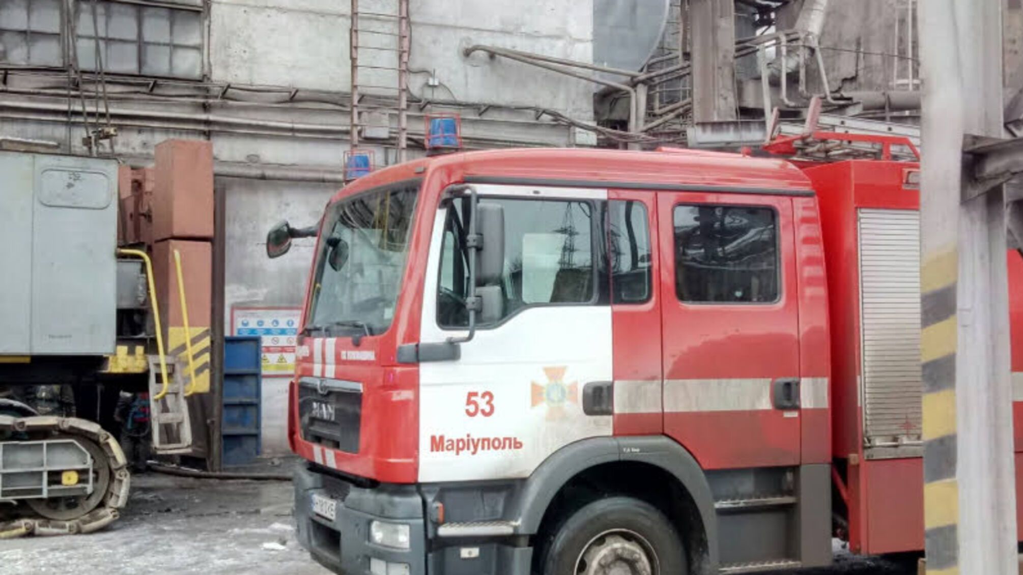 Донецька область: вогнеборці ліквідували пожежу на приватному акціонерному товаристві