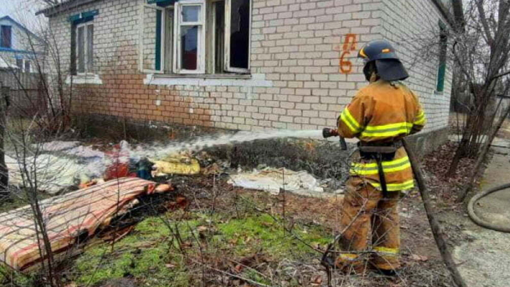 Київська область: під час пожежі в житловому будинку загинув громадянин