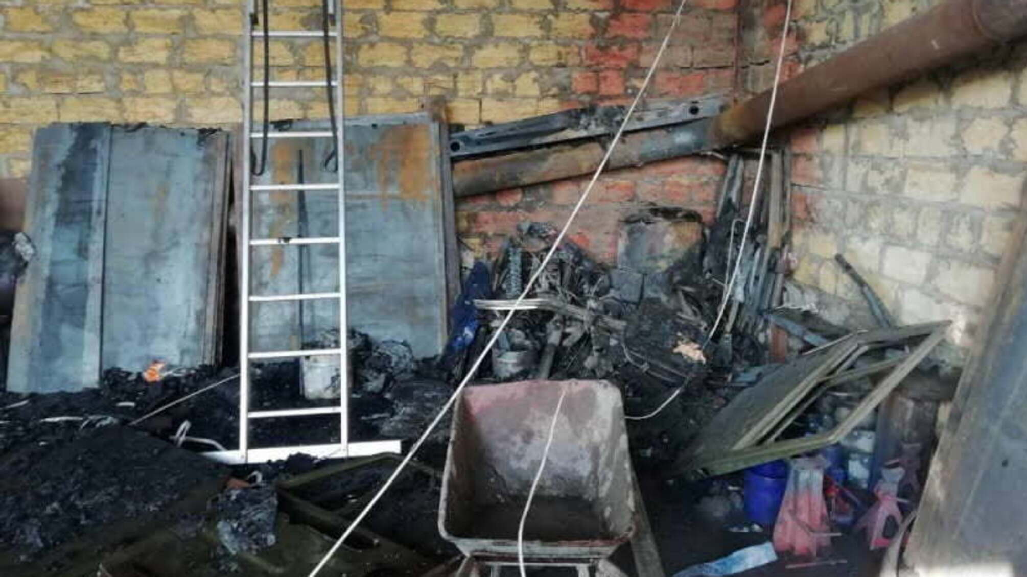 Одеська область: на пожежі постраждав чоловік