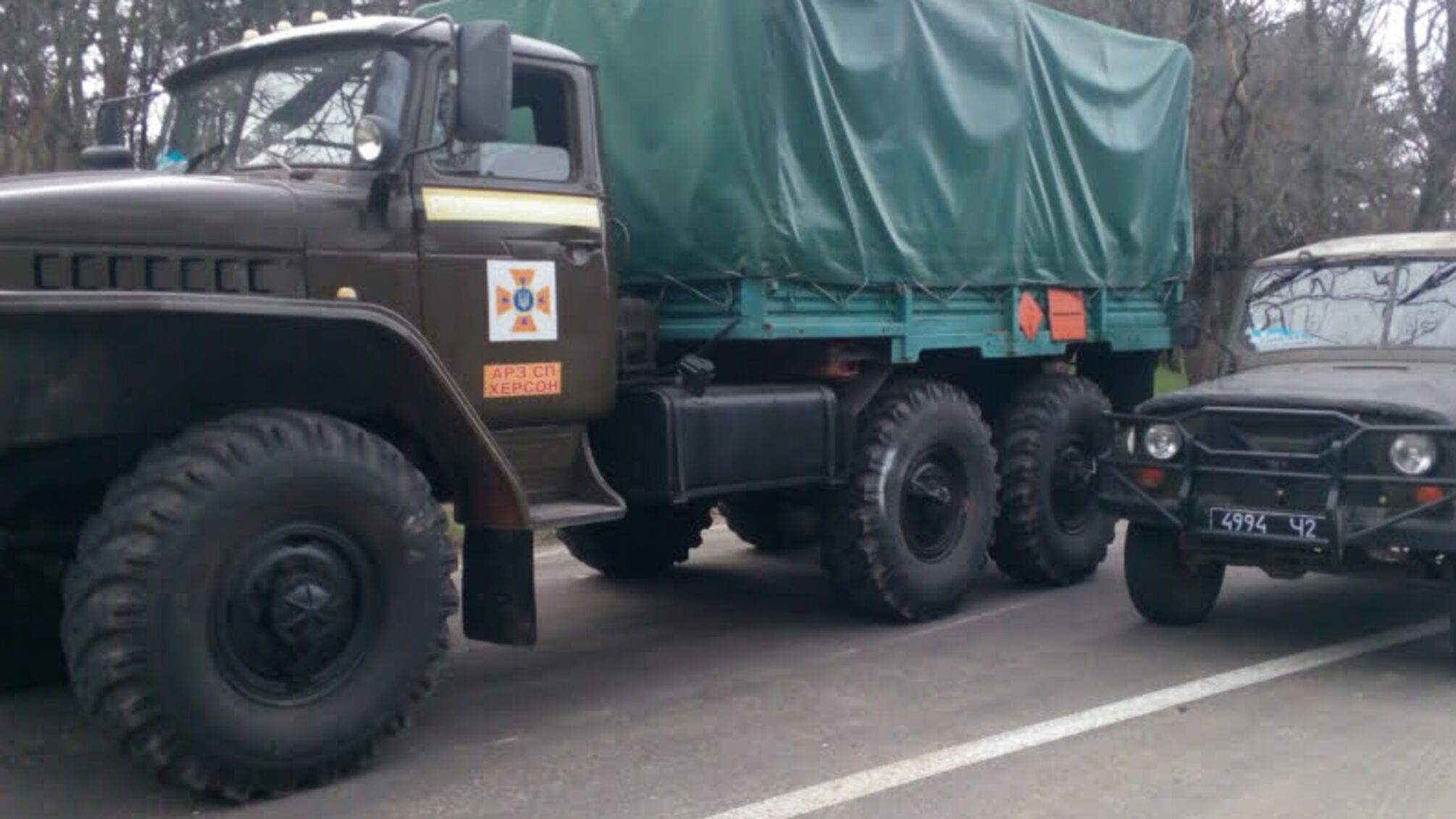 На Херсонщині піротехніки обласної ДСНС знищили два боєприпаси часів минулих війн