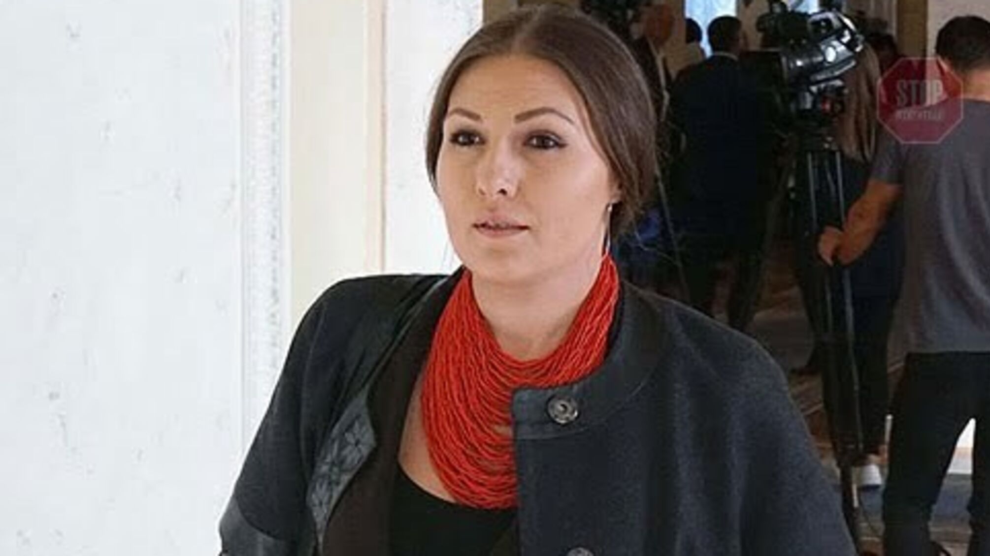 Нардепка Федина прибула до ДБР (відео)