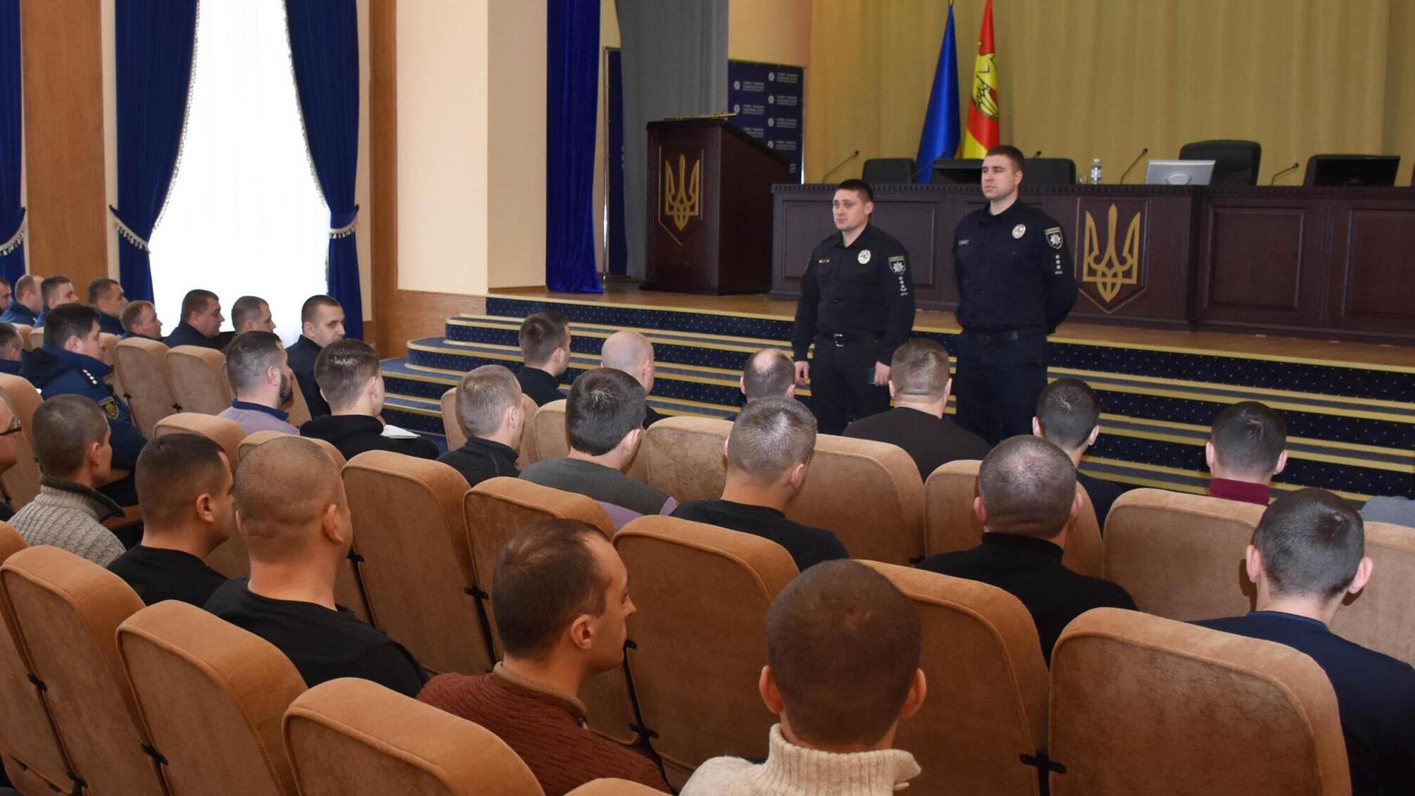 На Кіровоградщину прибули на стажування поліцейські офіцери громади Волині