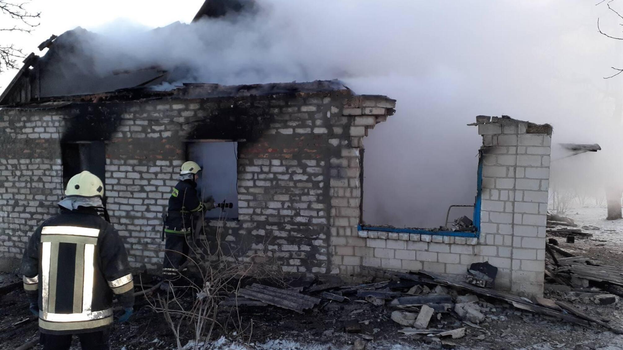 Запорізька область: під час пожежі загинув власник будинку