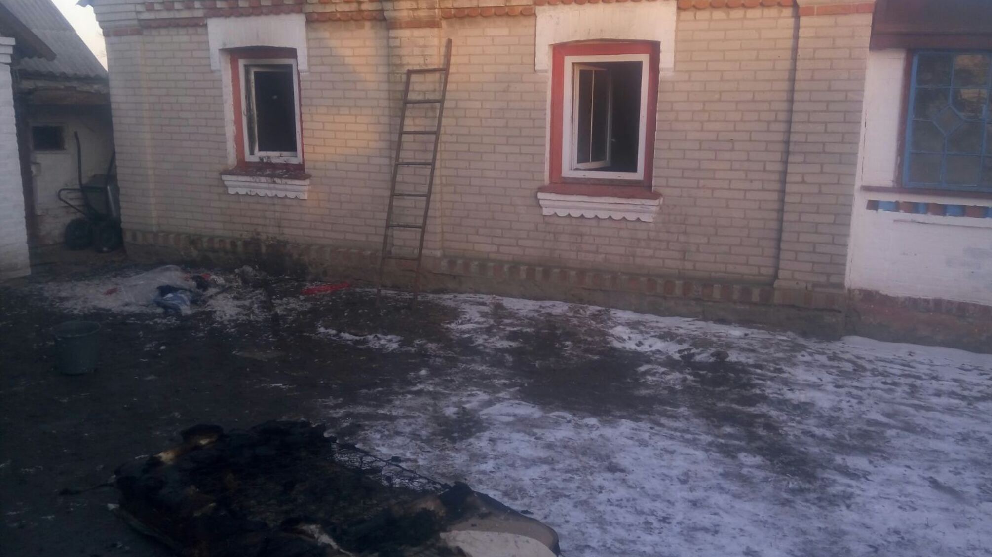 Житомирська область: під час пожежі травмувалися троє дітей