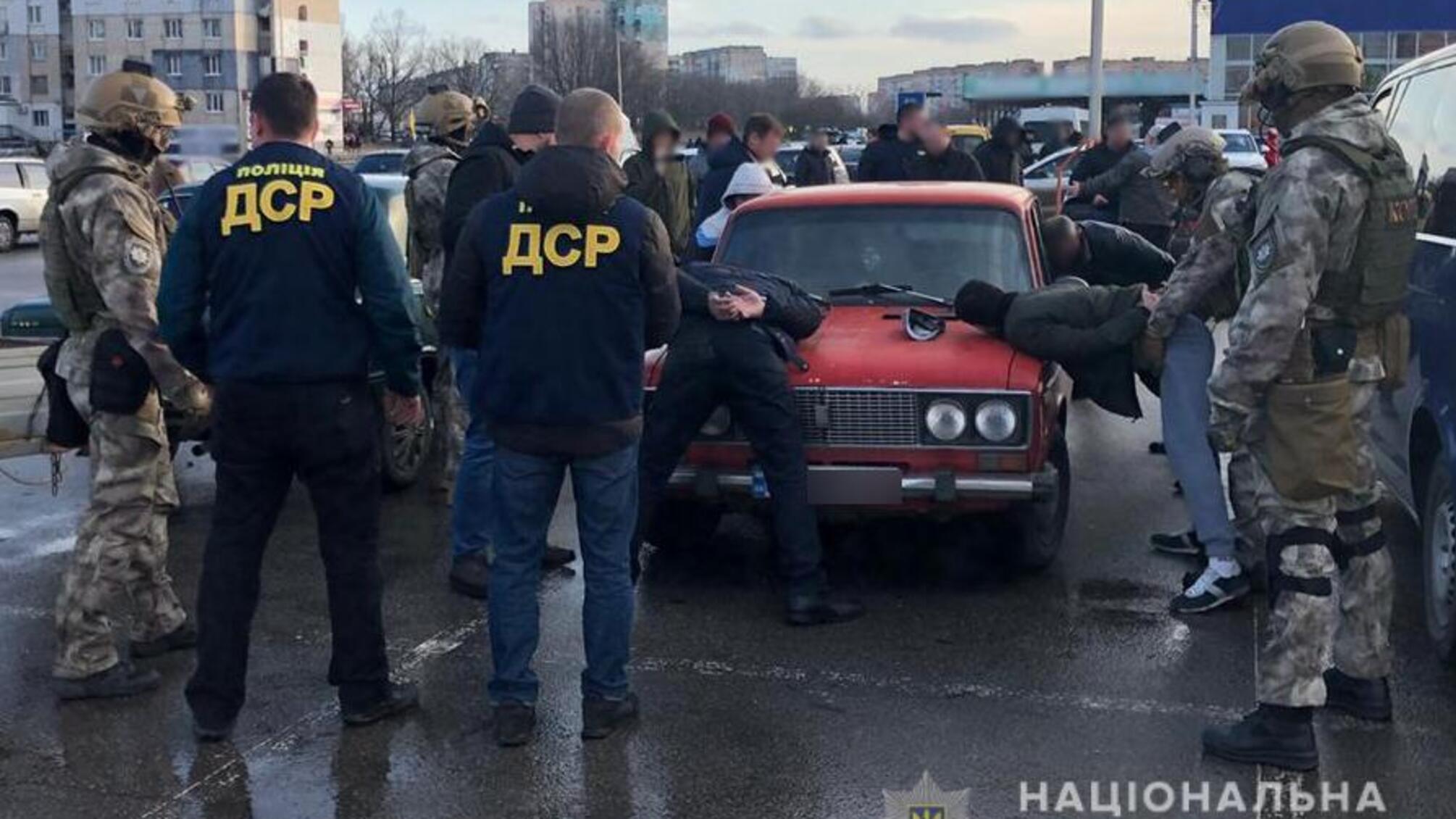 На Кіровоградщині поліцейські затримали групу вимагачів