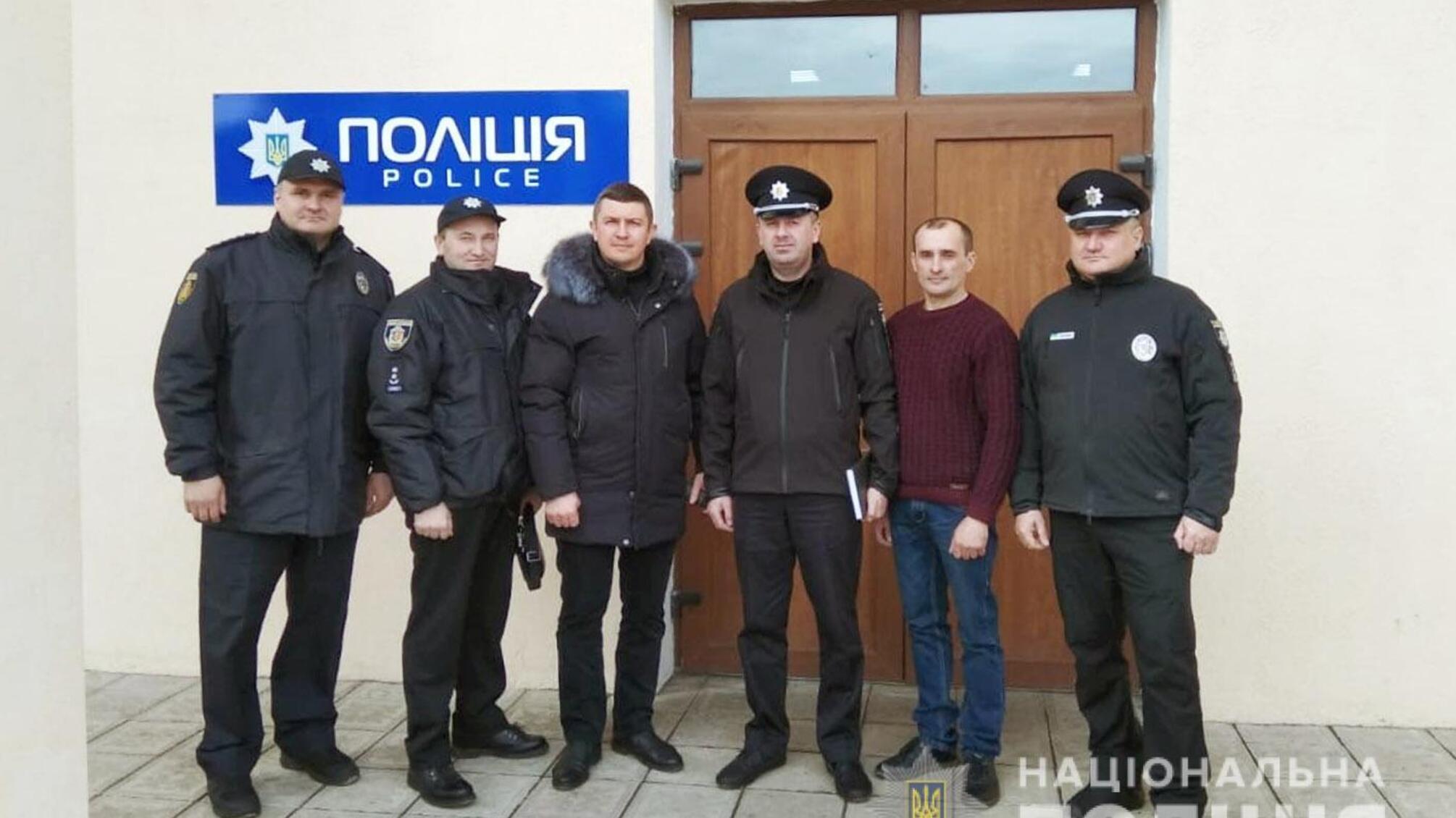 У Шепетівському районі на Хмельниччині відкрились одразу дві поліцейські станції