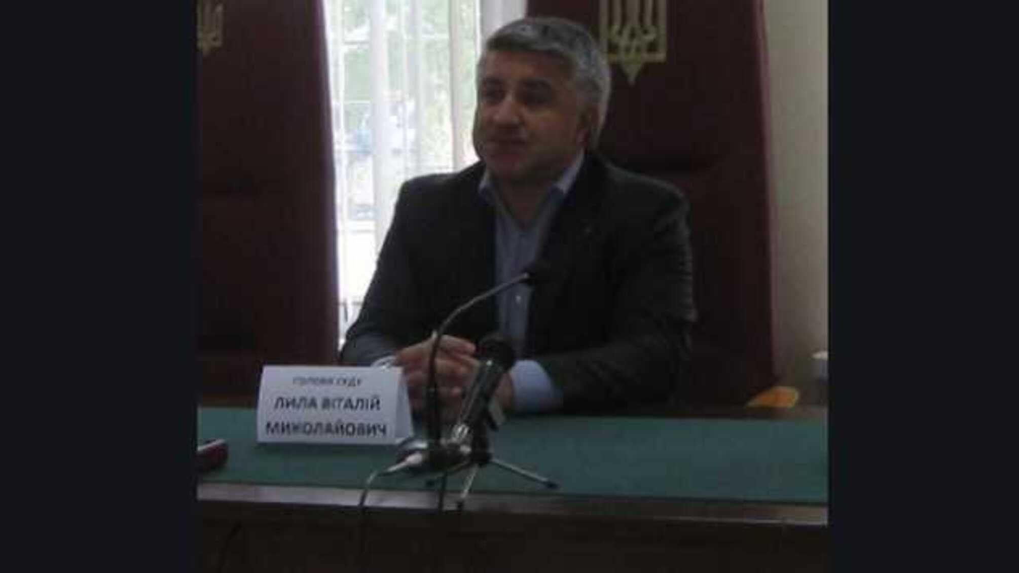 На вершине коррупционных схем в Новомосковске находится председатель местного суда Виталий Лыла