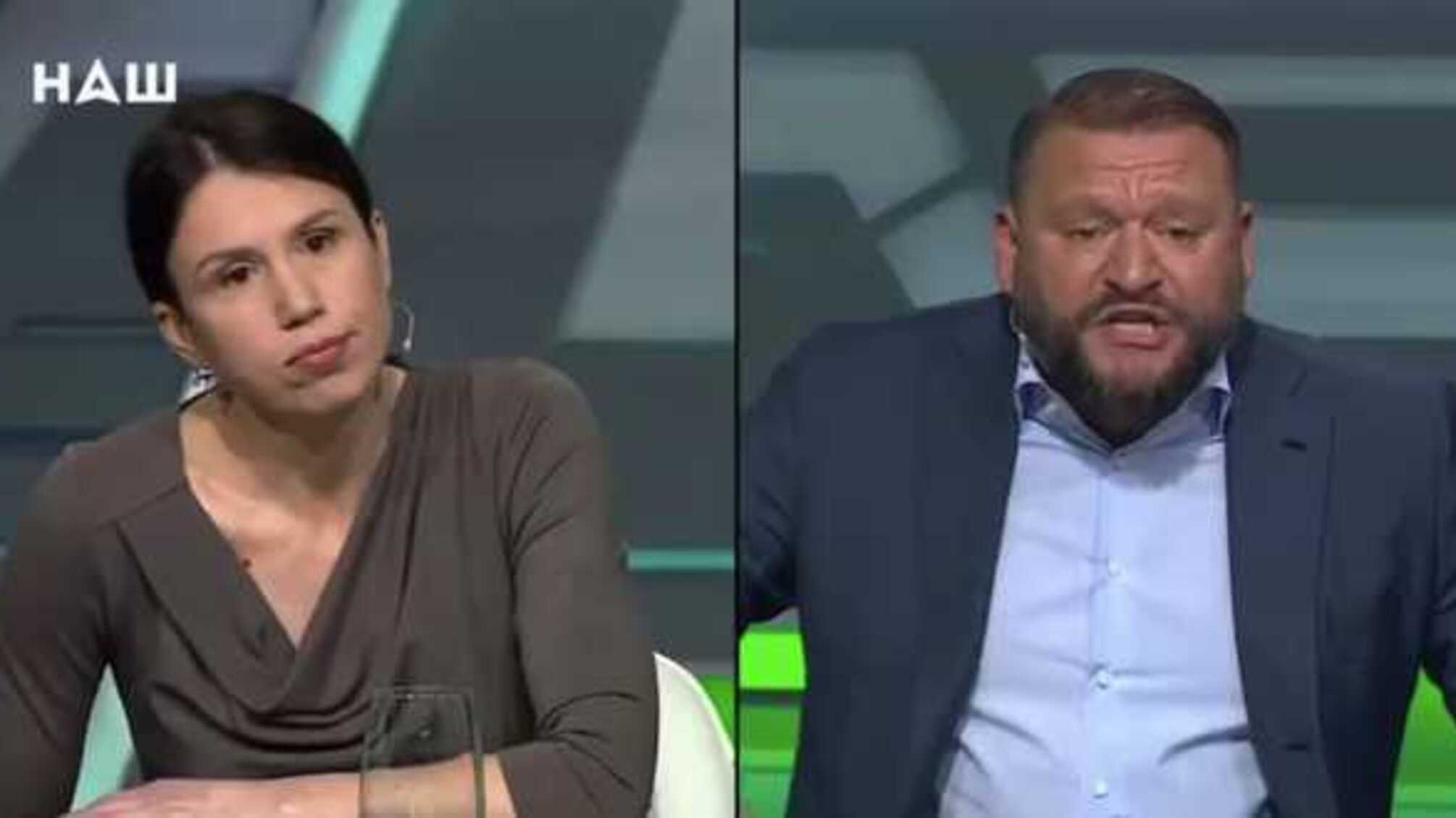 Не чули один одного. Чорновол та Добкін влаштували істерику в прямому ефірі