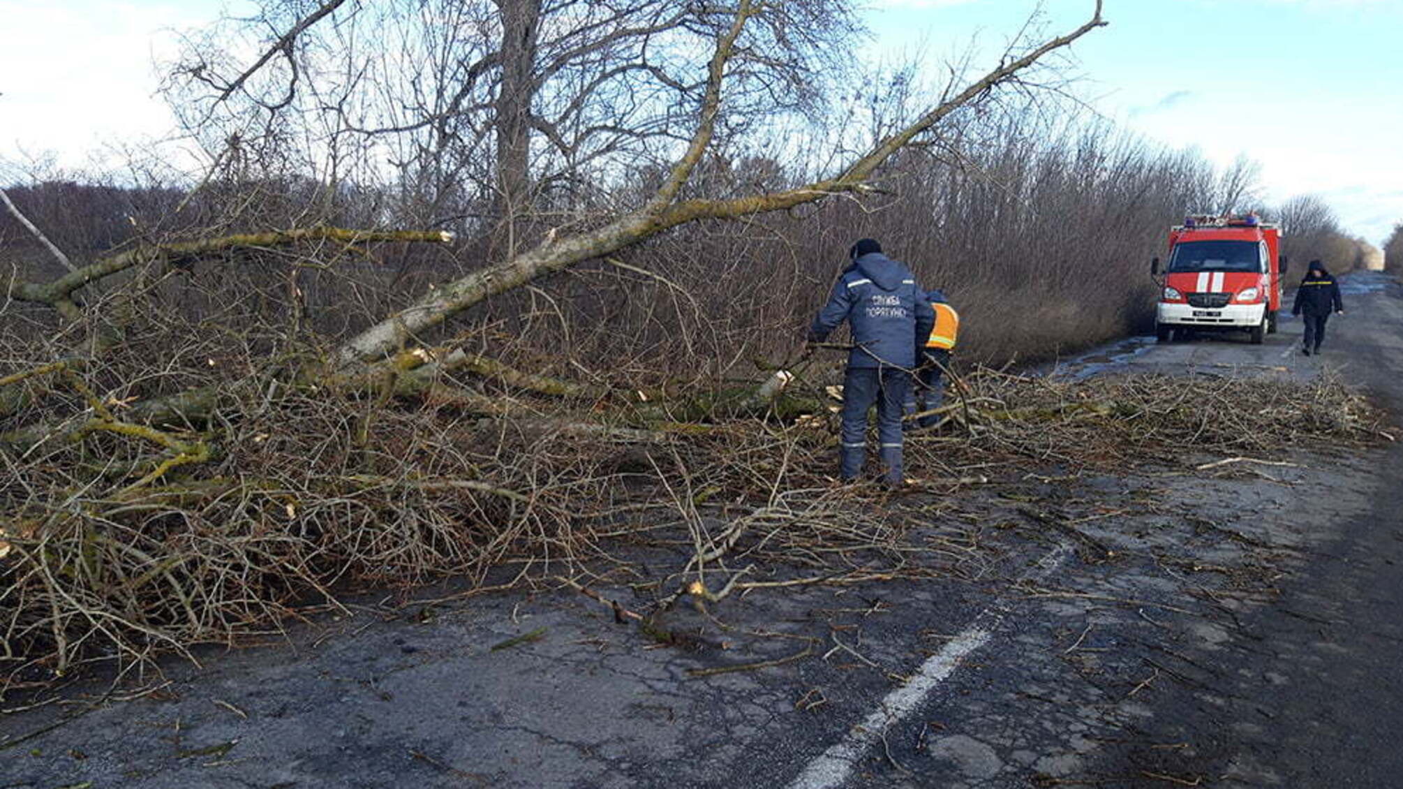 Черкаська область: рятувальники ліквідували наслідки негоди