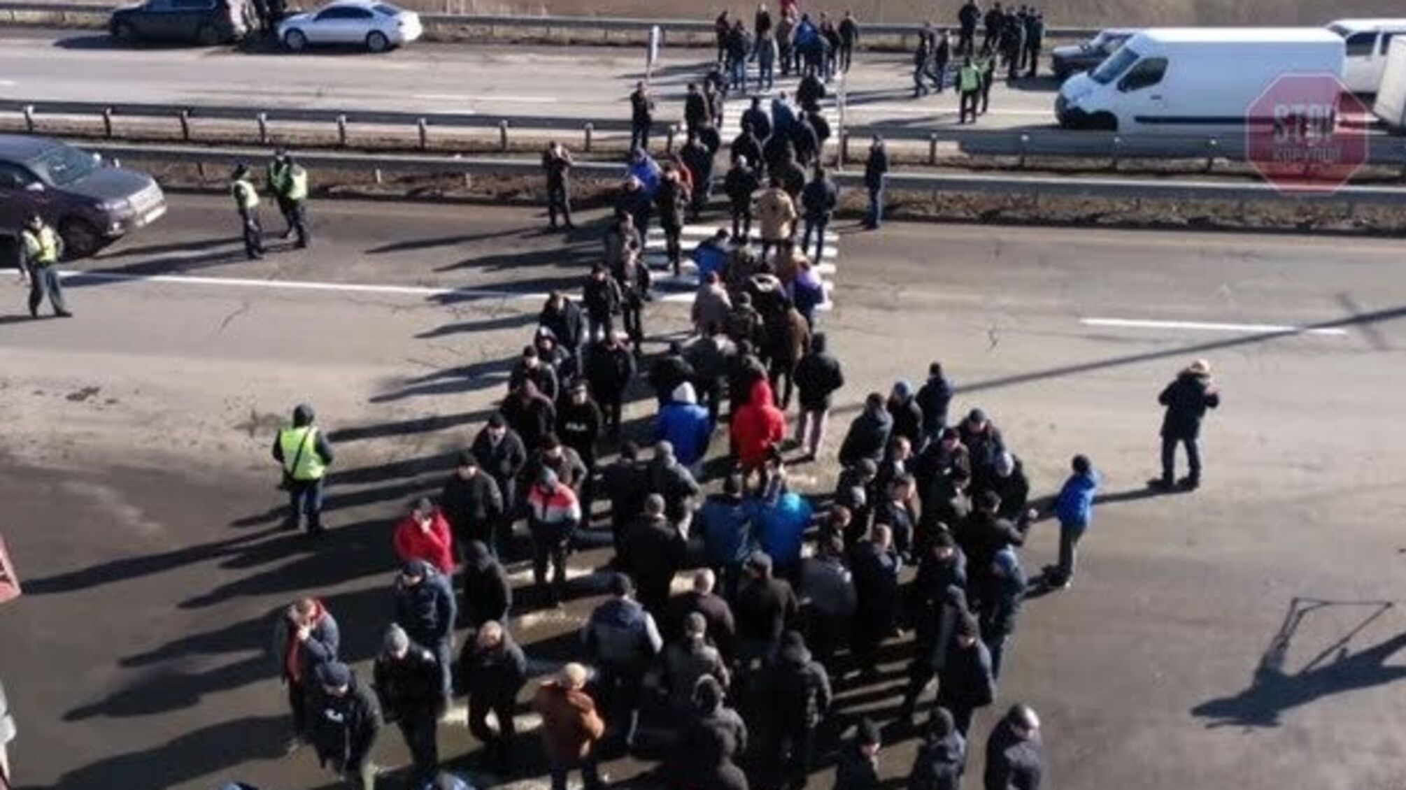 На Черкащині протестувальники перекрили трасу: чого вимагають