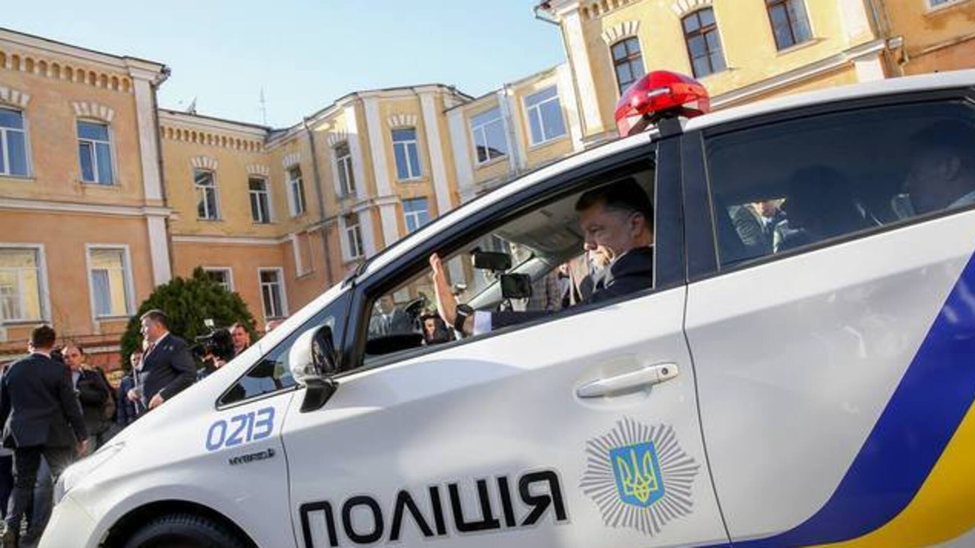 В Киеве произошёл первый конфликт между милицией и полицией