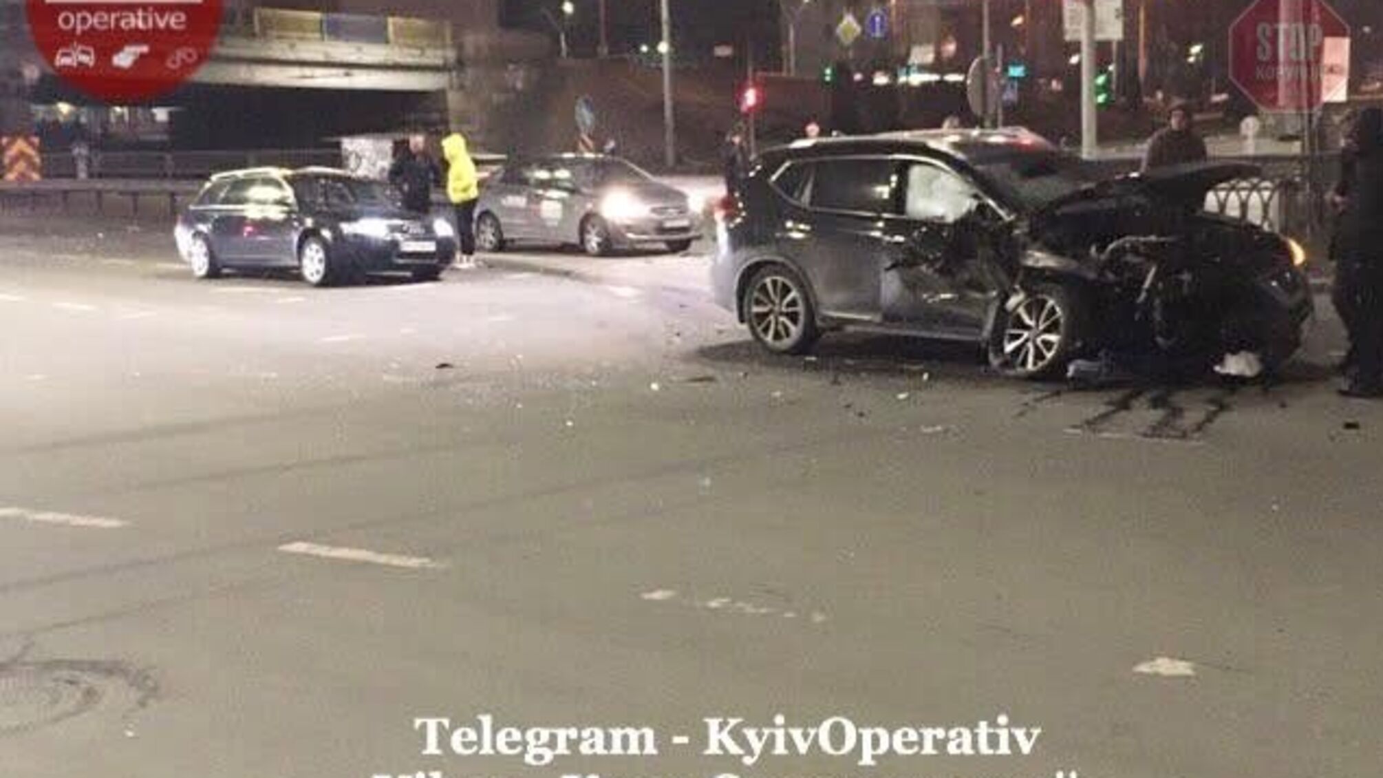 П'яний водій влаштував ДТП в столиці: дивом обійшлося без травмованих