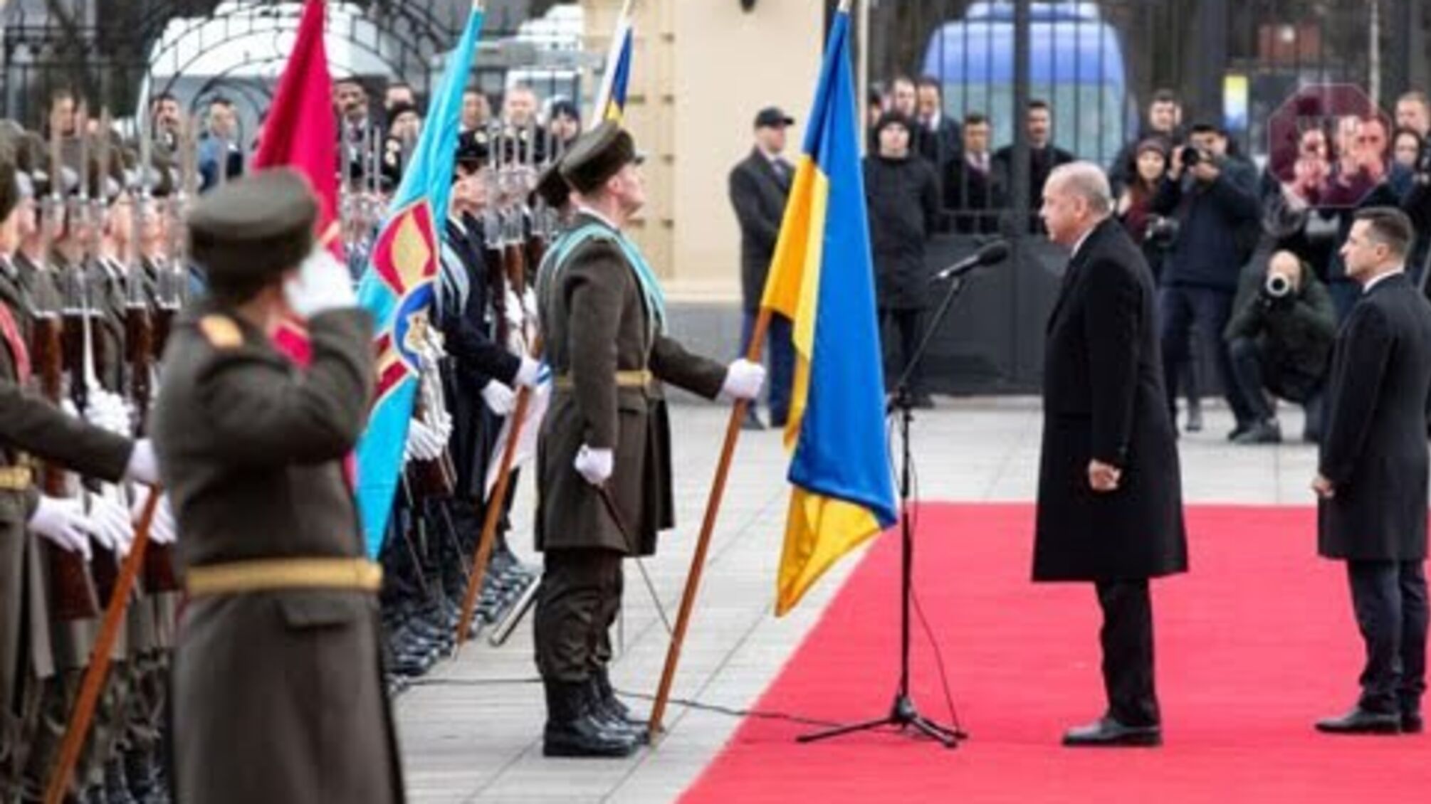 Ердоган почав зустріч із Зеленським з привітання 'Слава Україні!' (відео)
