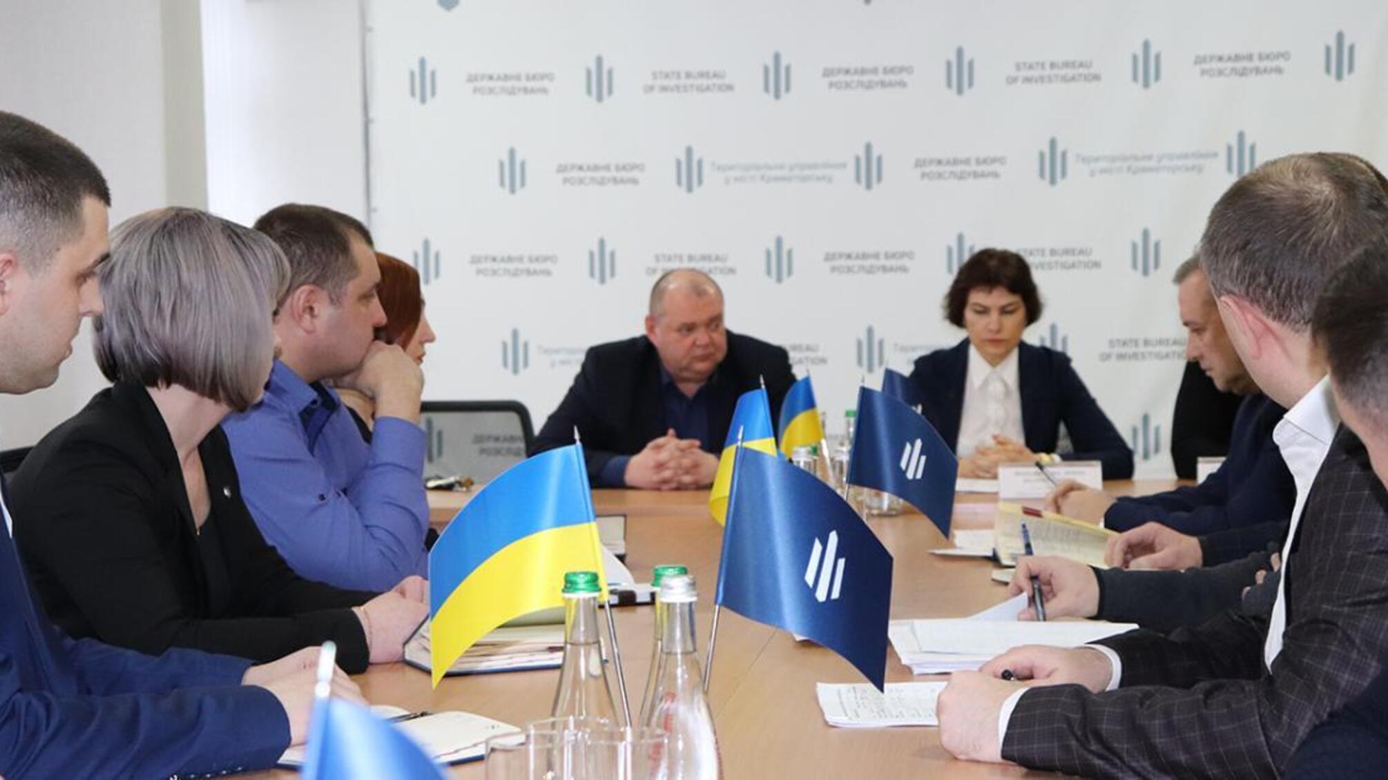 Керівництво ДБР з робочим візитом відвідало територіальне управління ДБР, розташоване в м. Краматорську