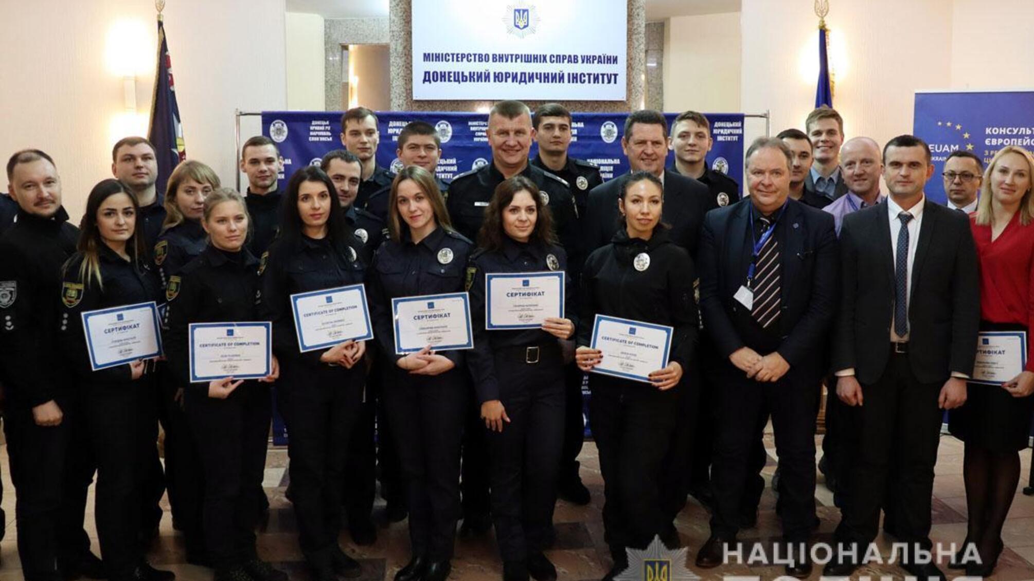 Поліцейські криміналісти Донеччини ознайомилися з європейськими стандартами огляду місця події