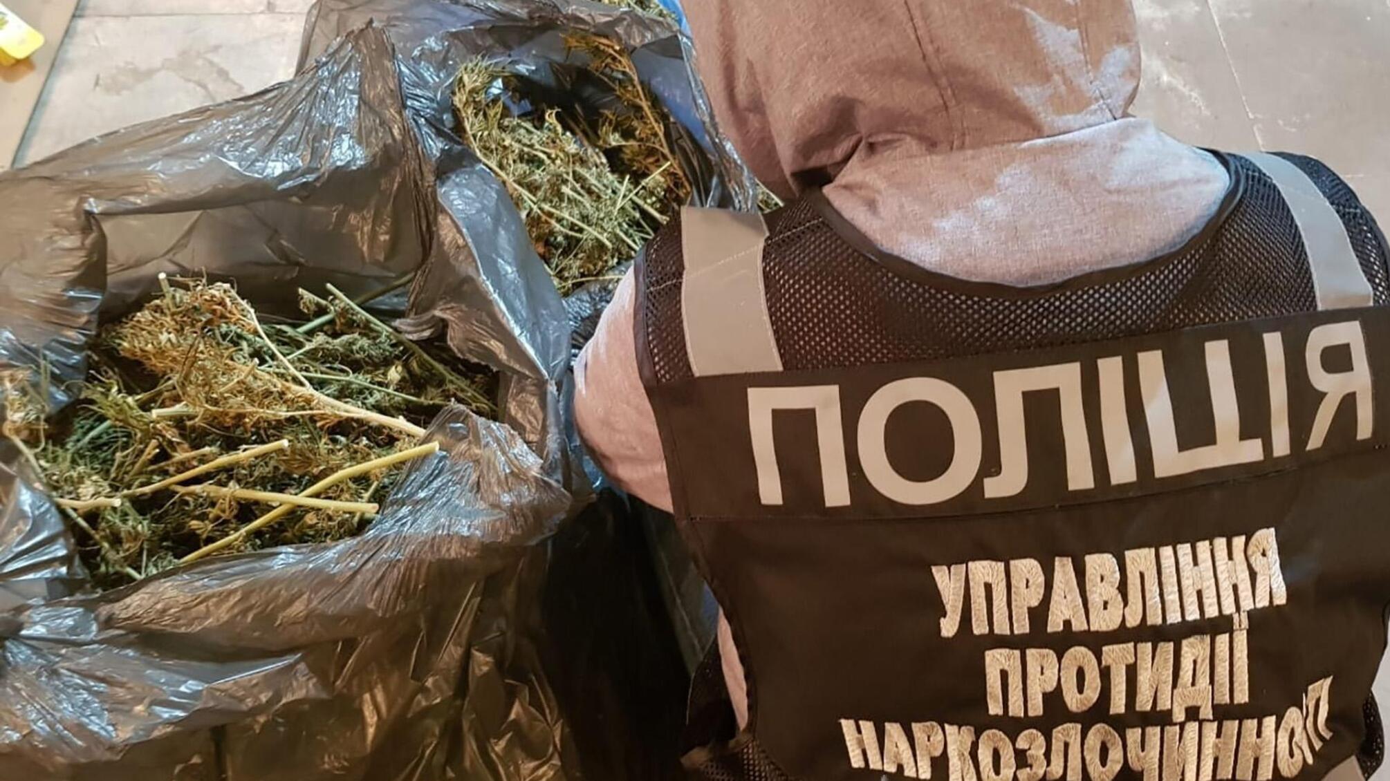 У Мелітополі під час обшуку поліцейські вилучили більше 5 кг канабісу