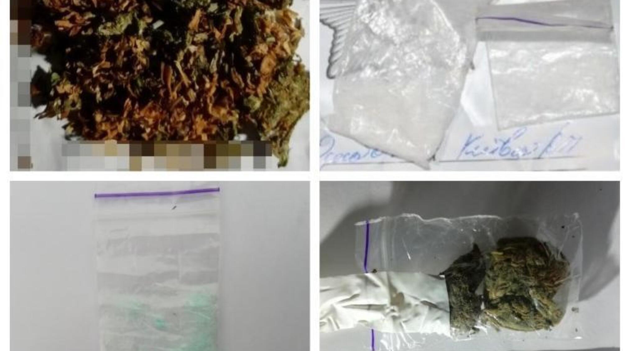 Правоохоронці викрили чотири факти незаконного зберігання наркотичних речовин