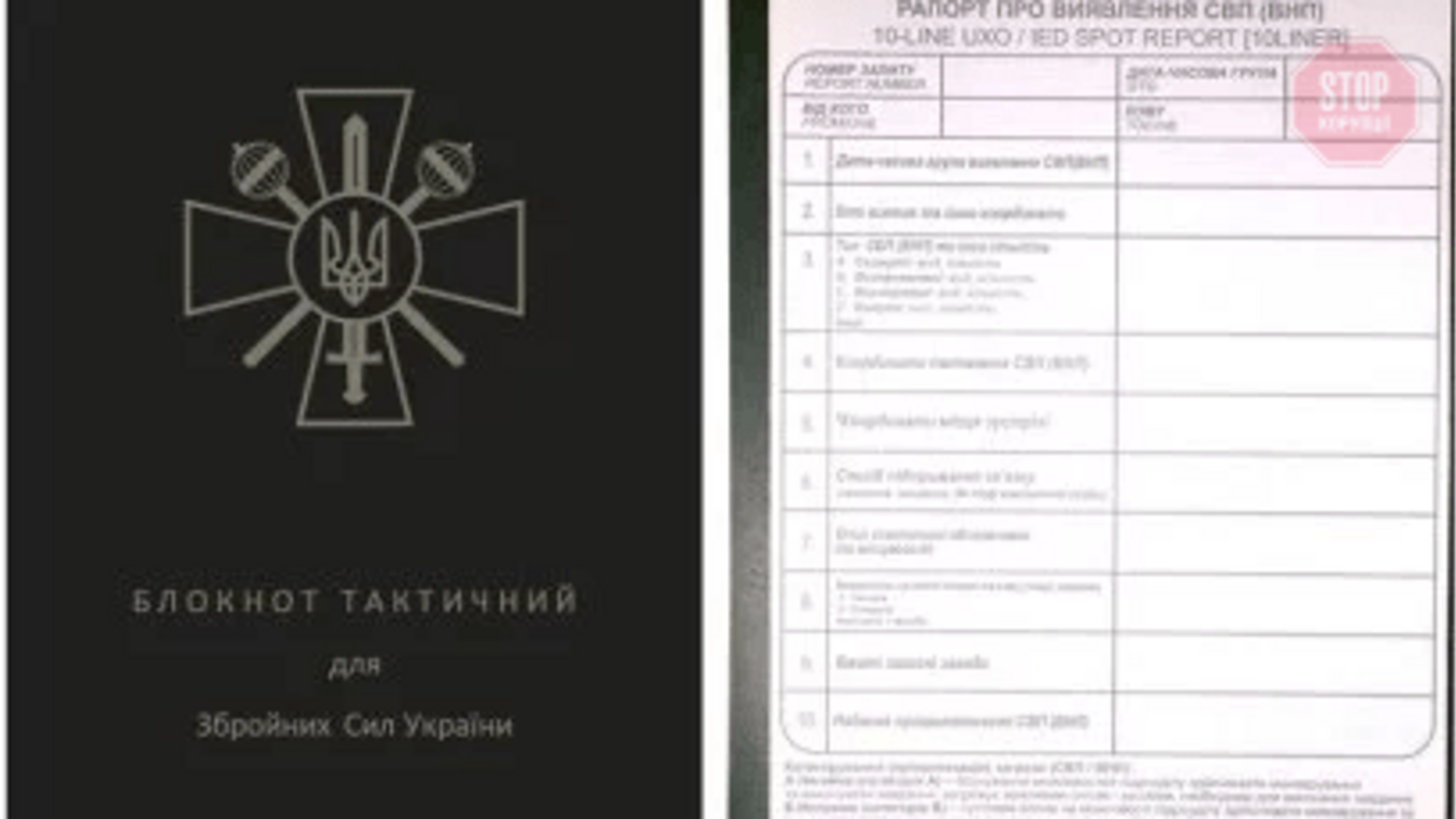 Київський студент створив унікальний блокнот для військових (фото)