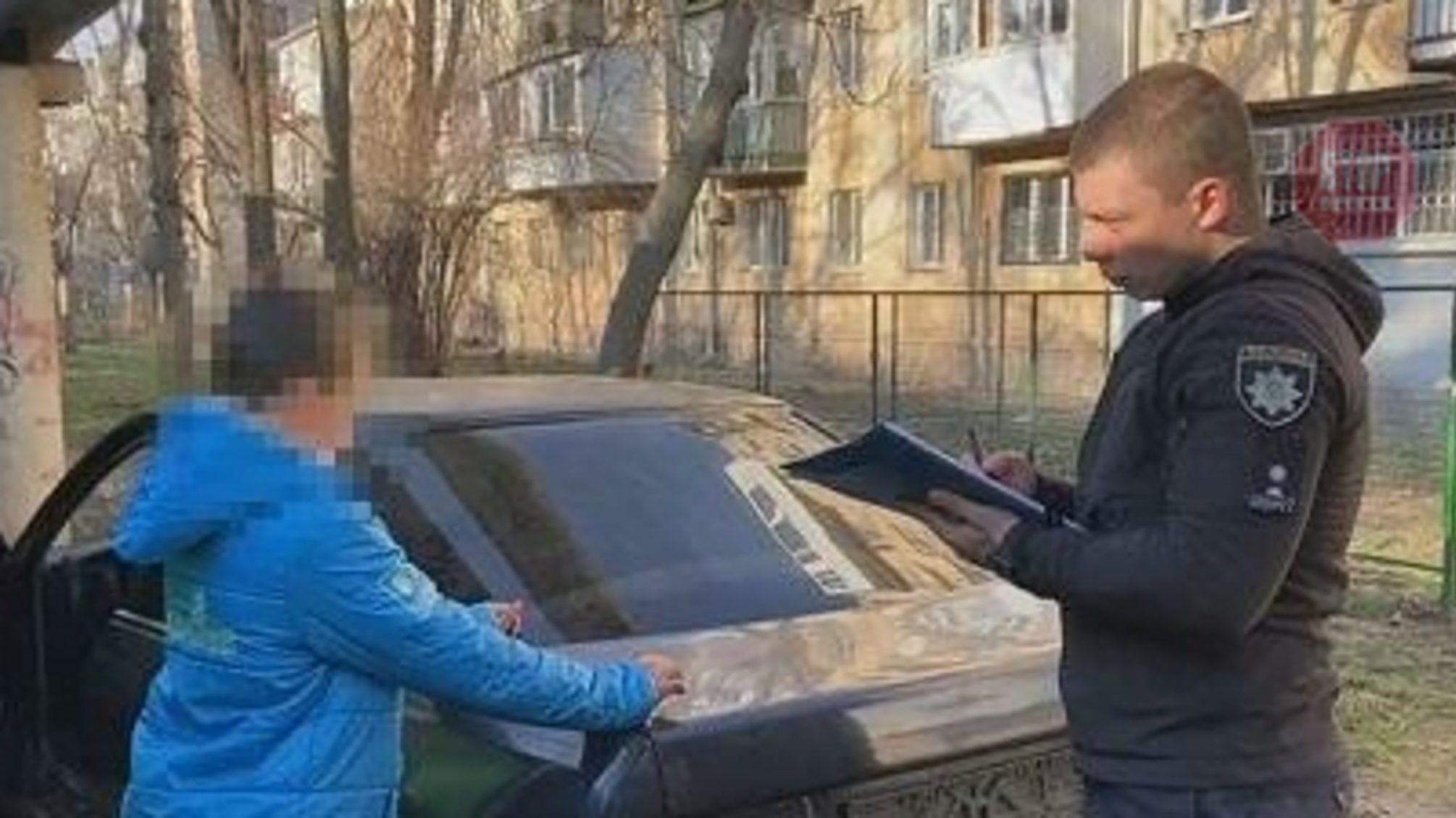 В Одесі дитина викрала автомобіль (фото, відео)
