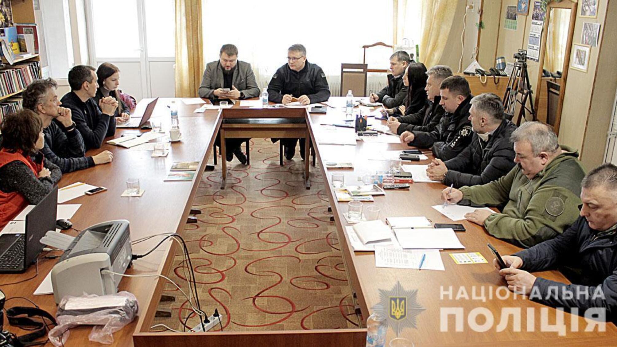 На Полтавщині правоохоронці забезпечують безпеку та правопорядок у Нових Санжарах