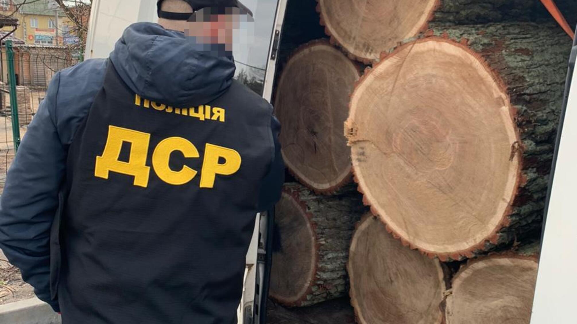 У Києві поліція затримала групу «чорних лісорубів»