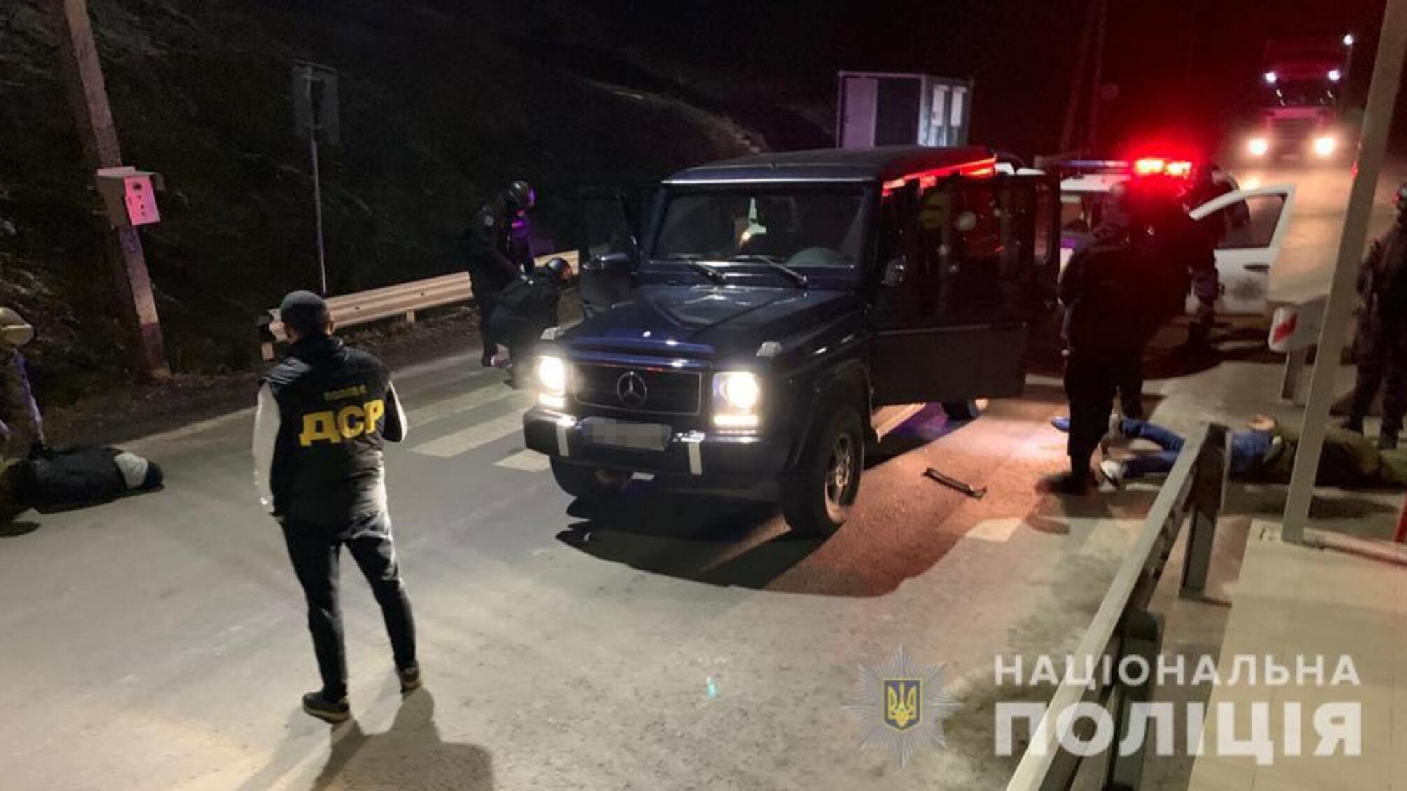 На Закарпатті поліція провела спецоперацію для затримання членів злочинного угруповання