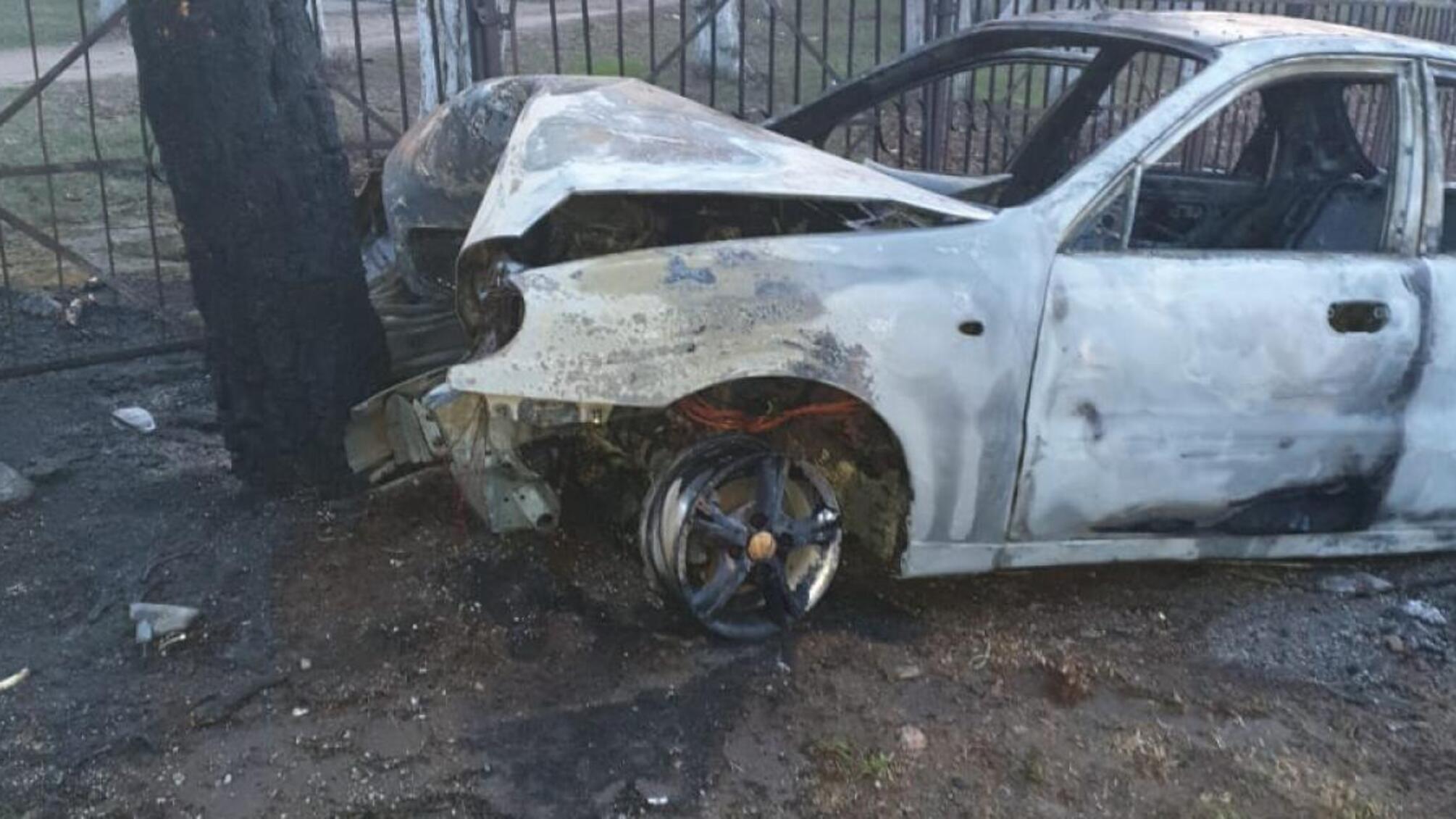 Смертельне ДТП із згорілим авто на Черкащині - ДБР повідомило про підозру поліцейському