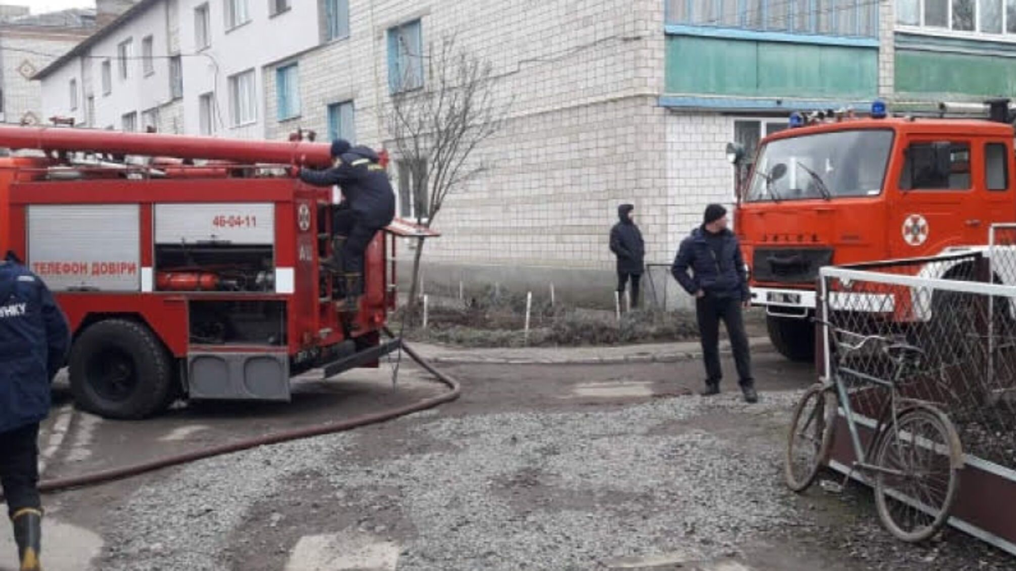 Вінницька область: рятувальники ліквідували пожежу в гаражі