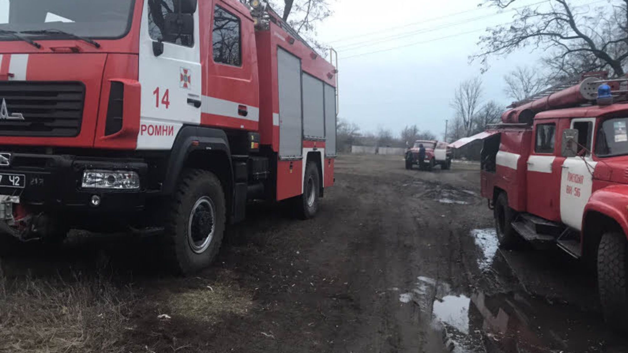 Сумська область: вогнеборці врятували жінку на пожежі
