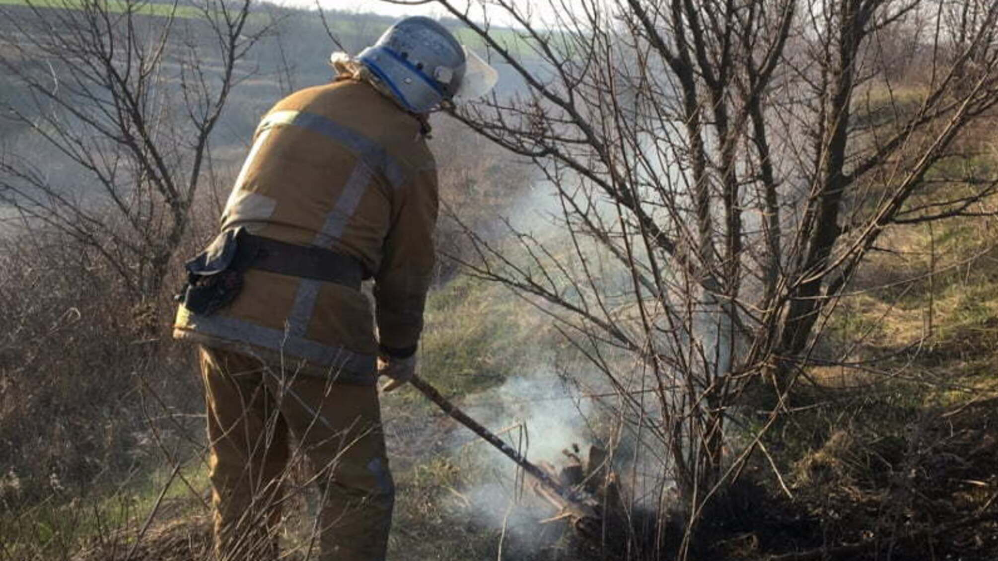 Кіровоградська область: рятувальники загасили 9 пожеж у житловому секторі та на відкритій території