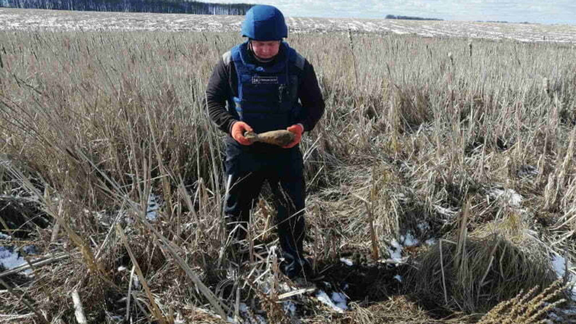 Чернігівські піротехніки ДСНС знищили арсенал боєприпасів часів минулих війн