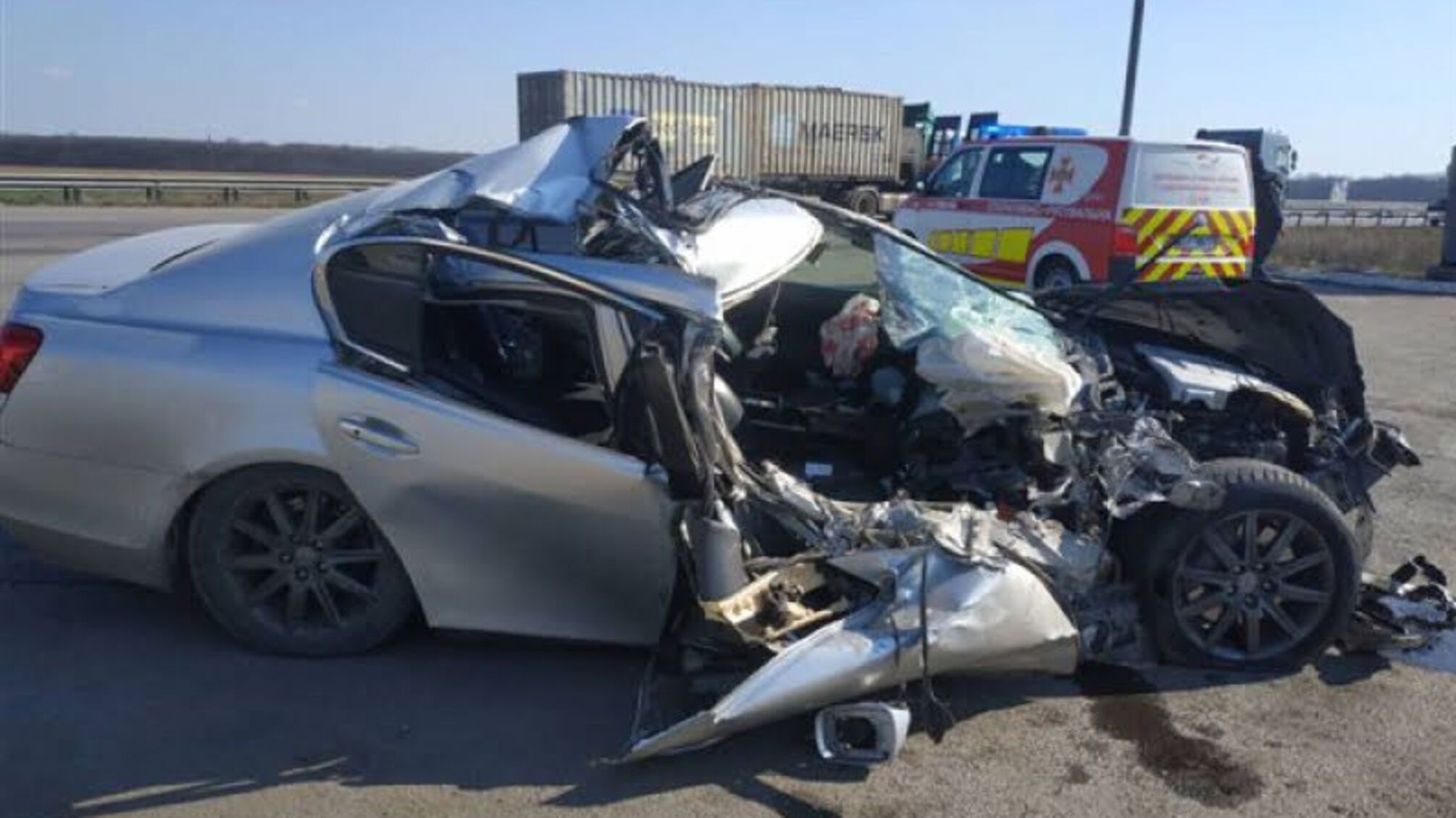 Черкаська область: рятувальники деблокували водія автомобіля
