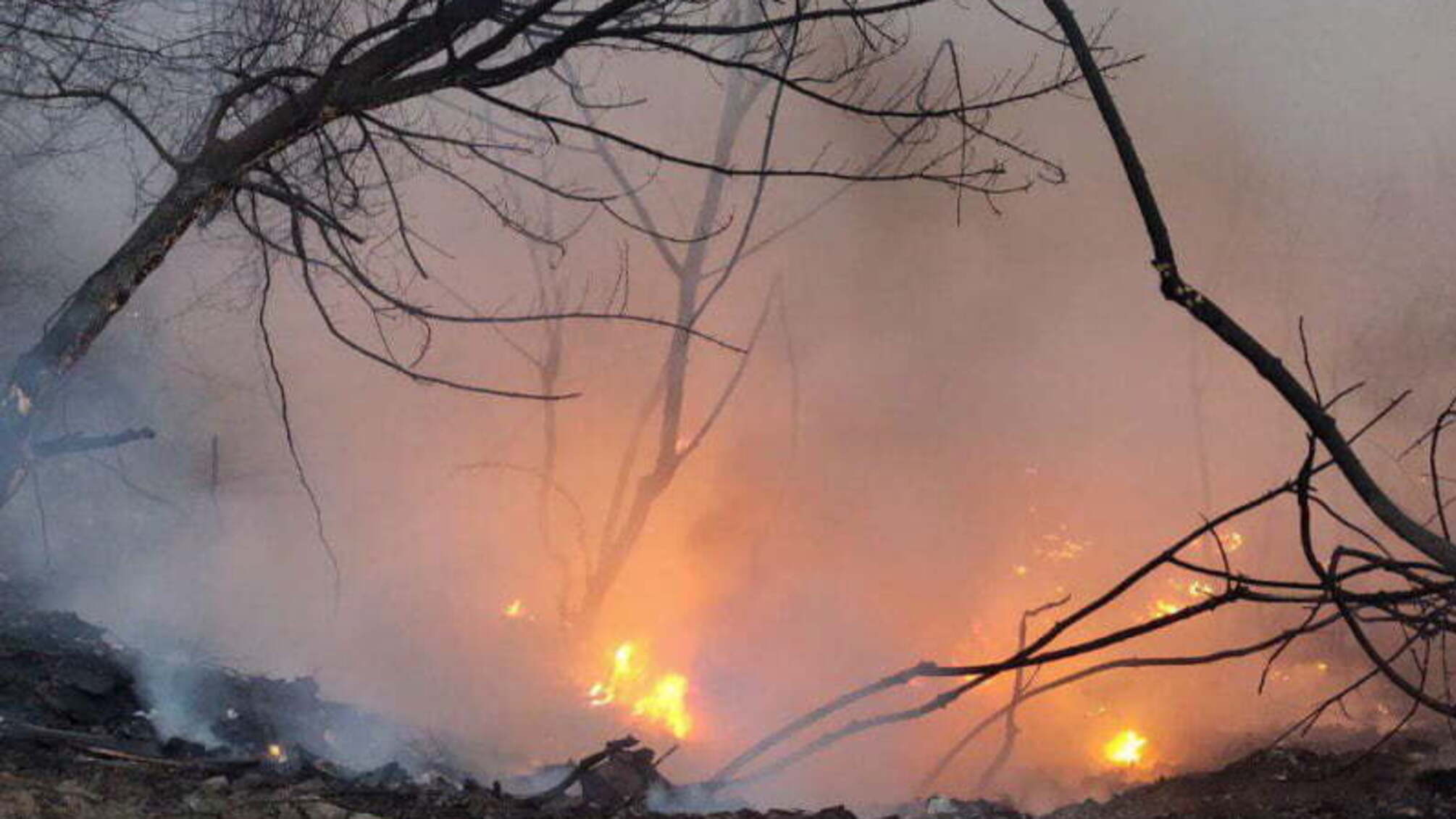 Рятувальники ліквідували пожежу у Голосіївському районі столиці