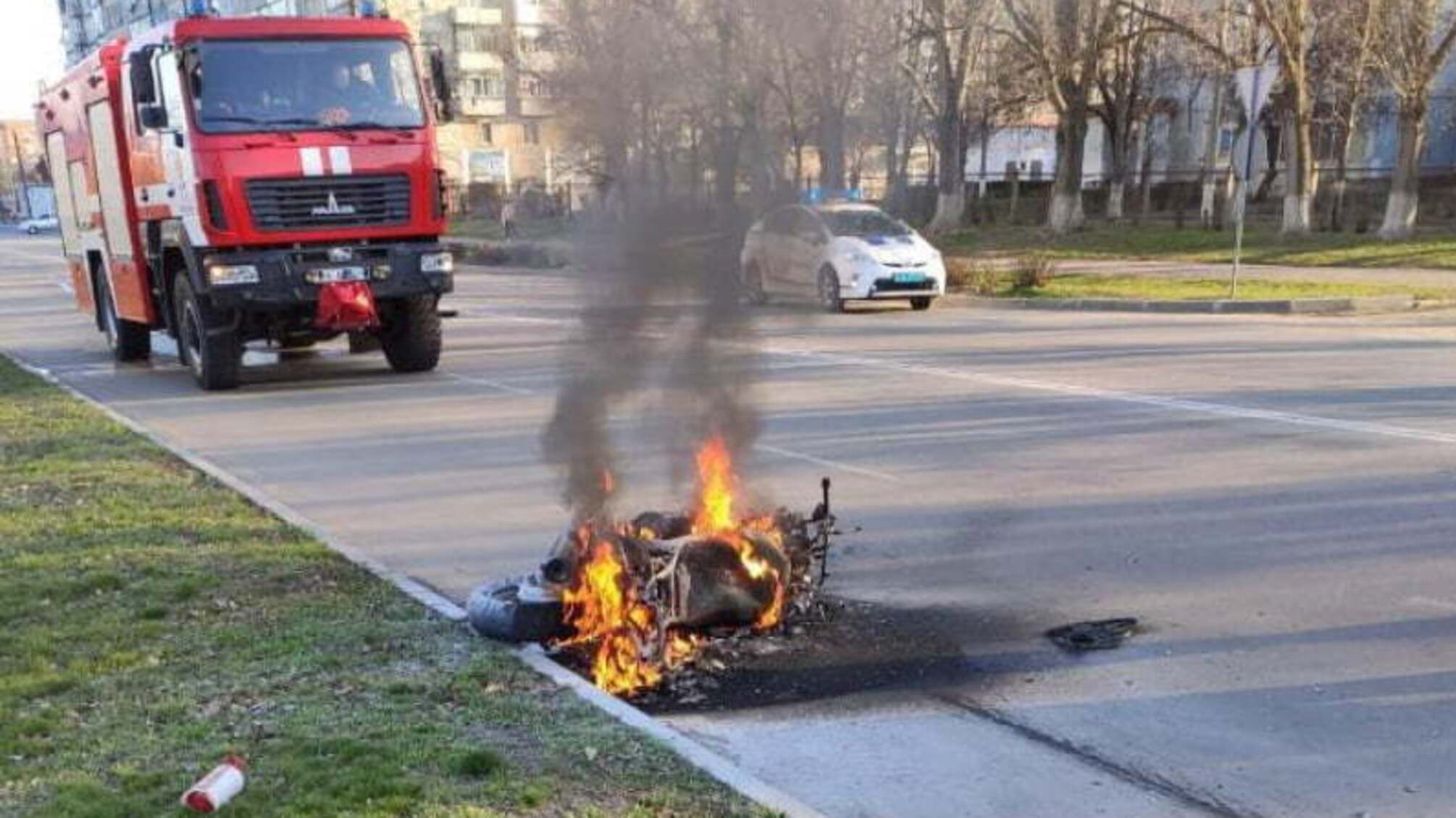 Кіровоградська область: бійці ДСНС ліквідували 2 займання автотранспорту