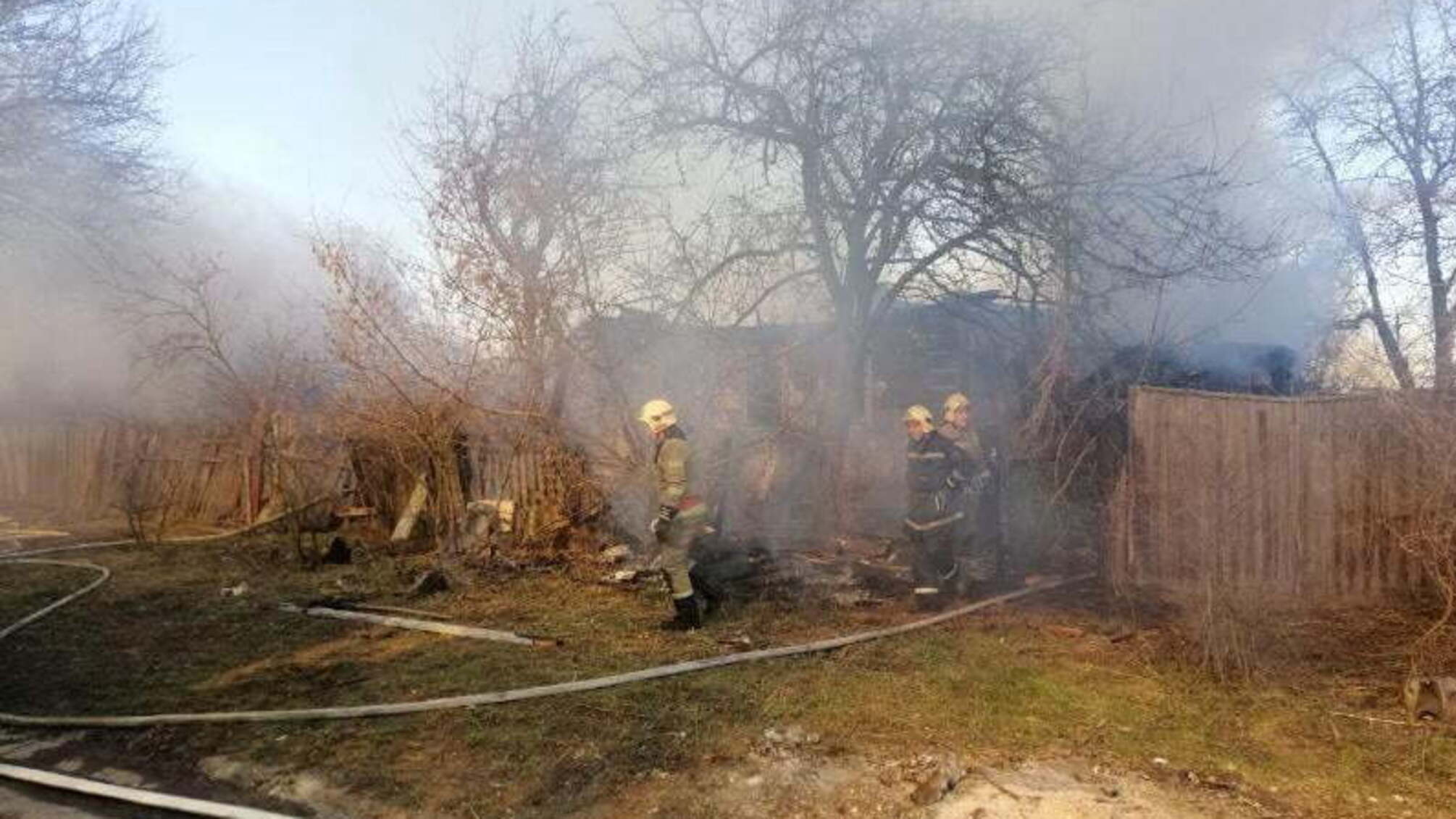 м. Суми: вогнеборці ліквідували загоряння будинків, що не експлуатуються