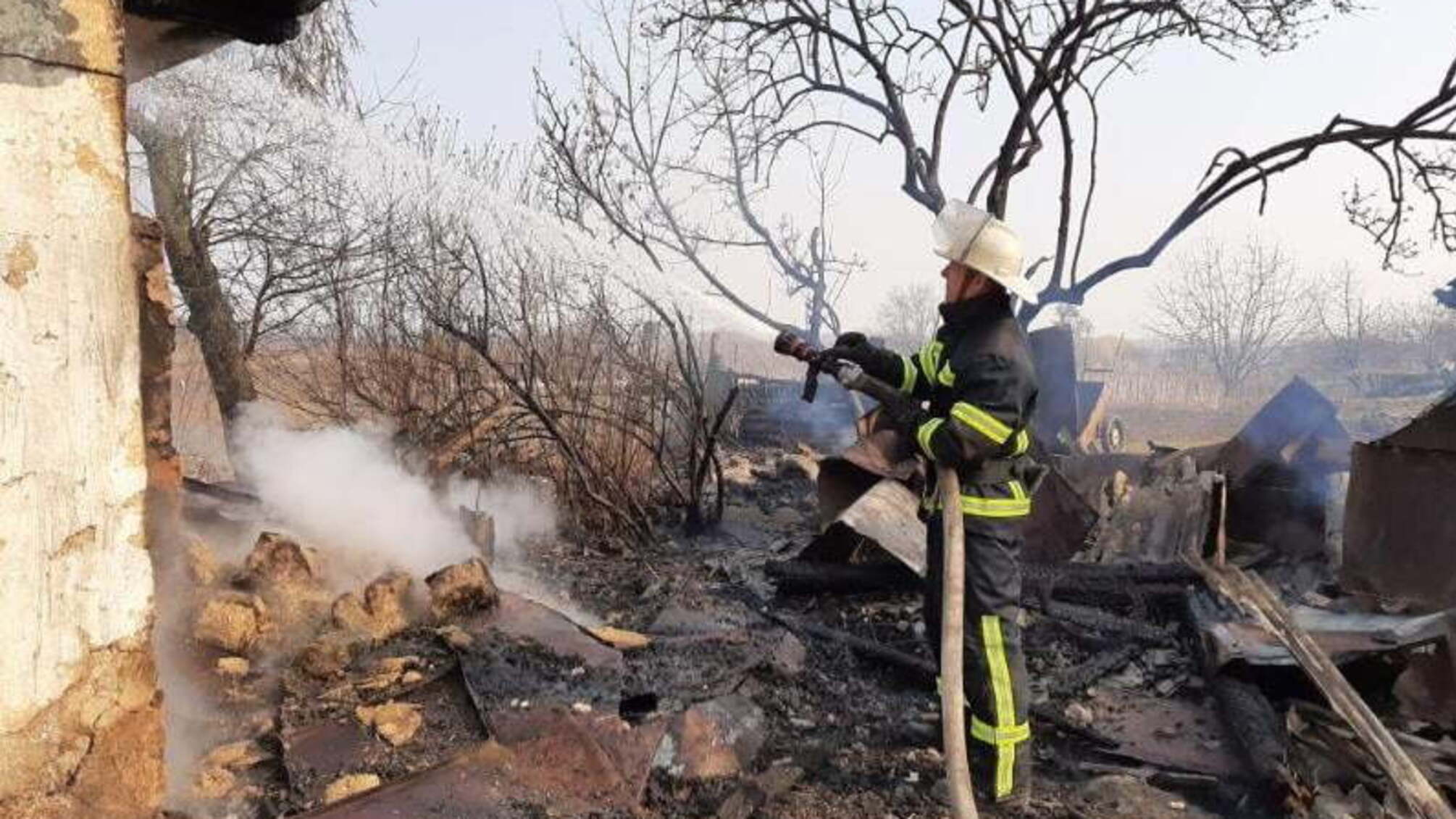 За добу рятувальники Черкащини ліквідували 8 пожеж на відкритих територіях (ВІДЕО)