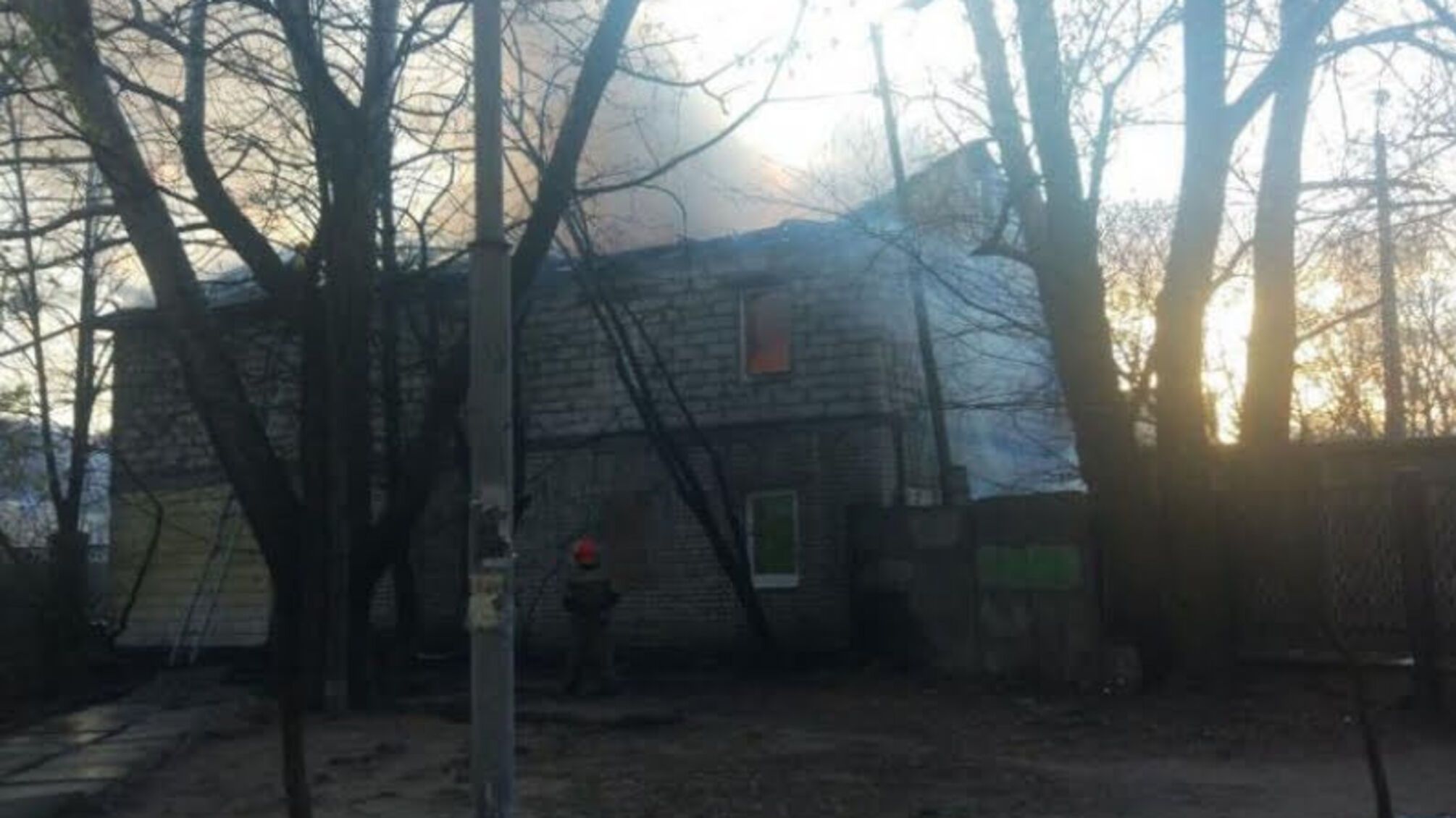 м. Київ: ліквідовано пожежу у Солом’янському районі