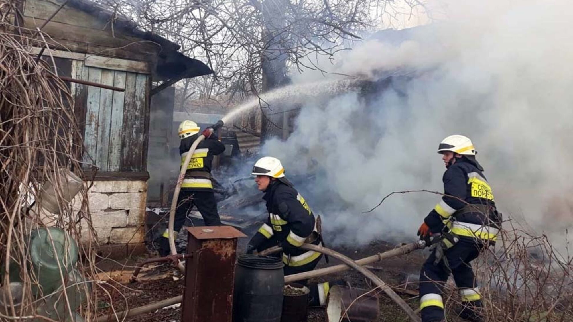 м. Дніпро: ліквідовано пожежу в приватному секторі