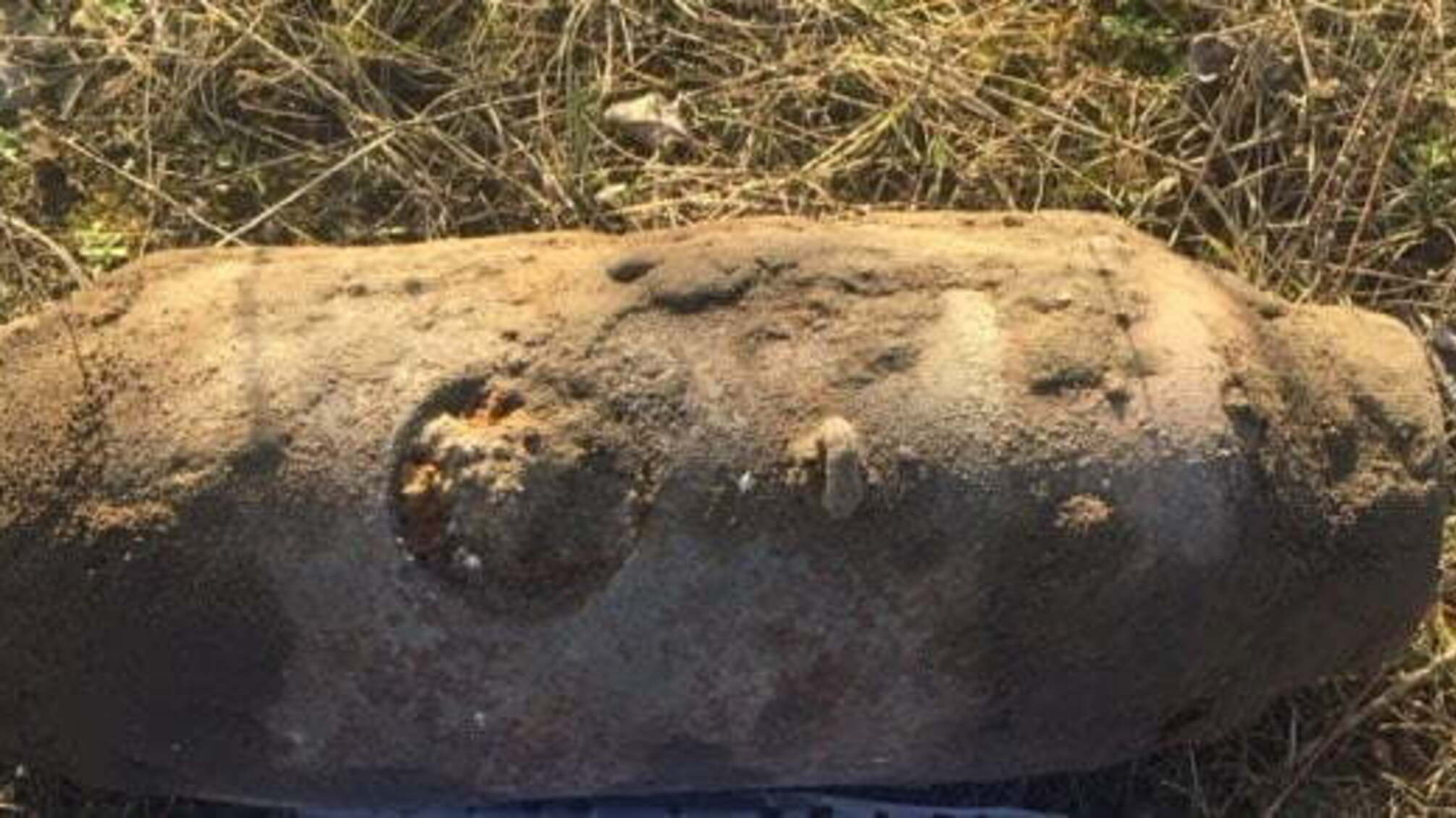 На Волині сапери ДСНС знищили дві перші весняні знахідки минулої війни - 50-кілограмову авіабомбу та артилерійський снаряд