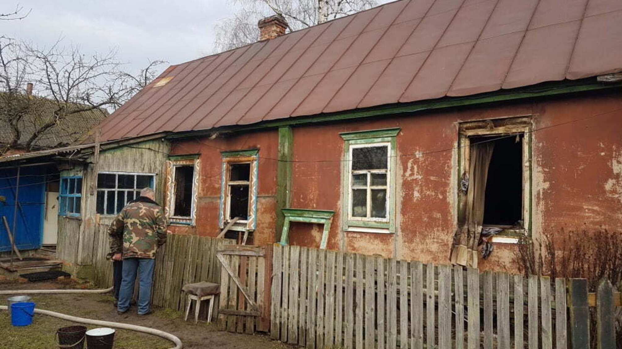 Чернігівська область: під час ліквідації пожежі виявлено тіло господаря