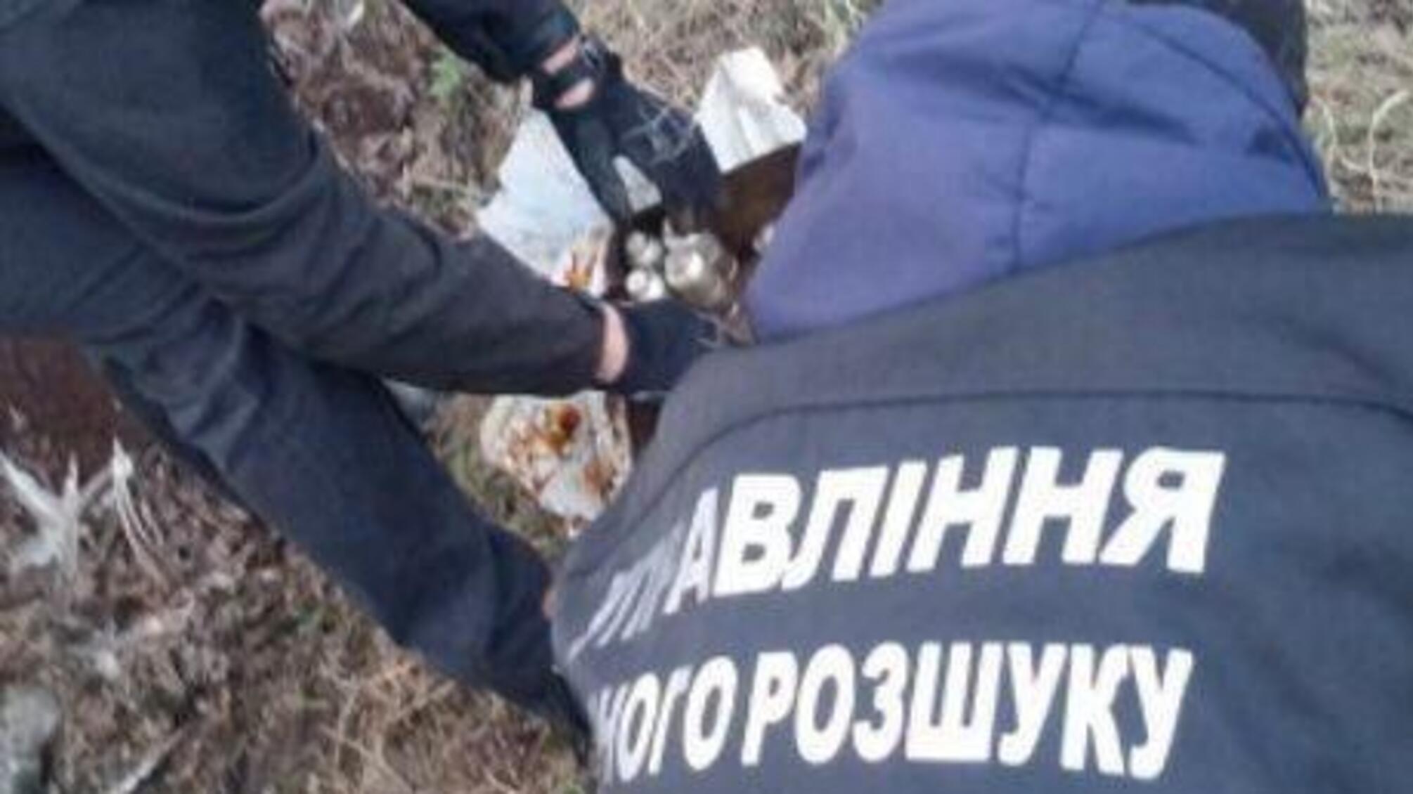 На Луганщині поліція в ході досудового слідства виявила ще дві схованки зі зброєю та боєприпасами