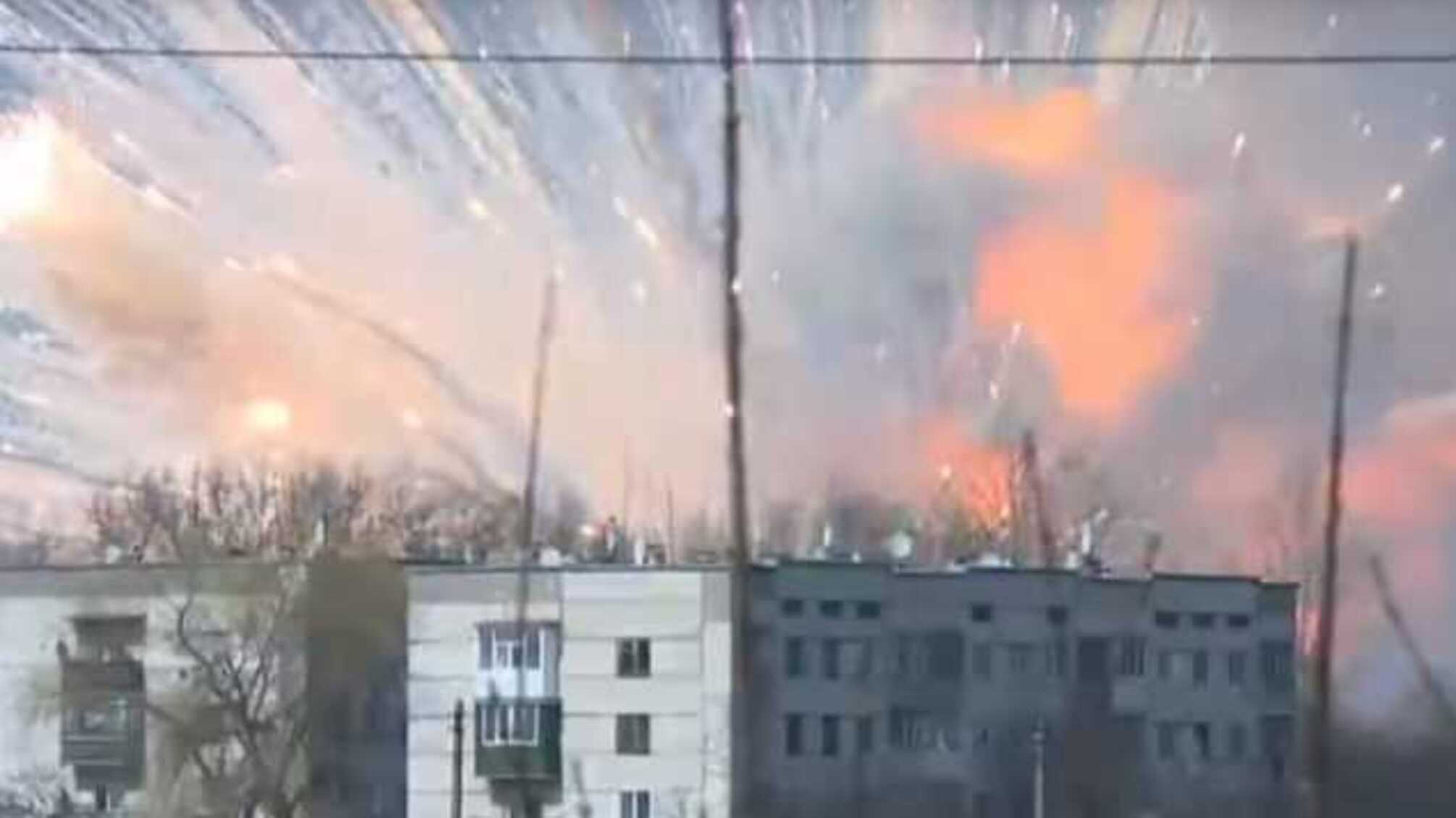 Взрывы в Балаклее: Арахамия назвал фейковой основную версию пожара