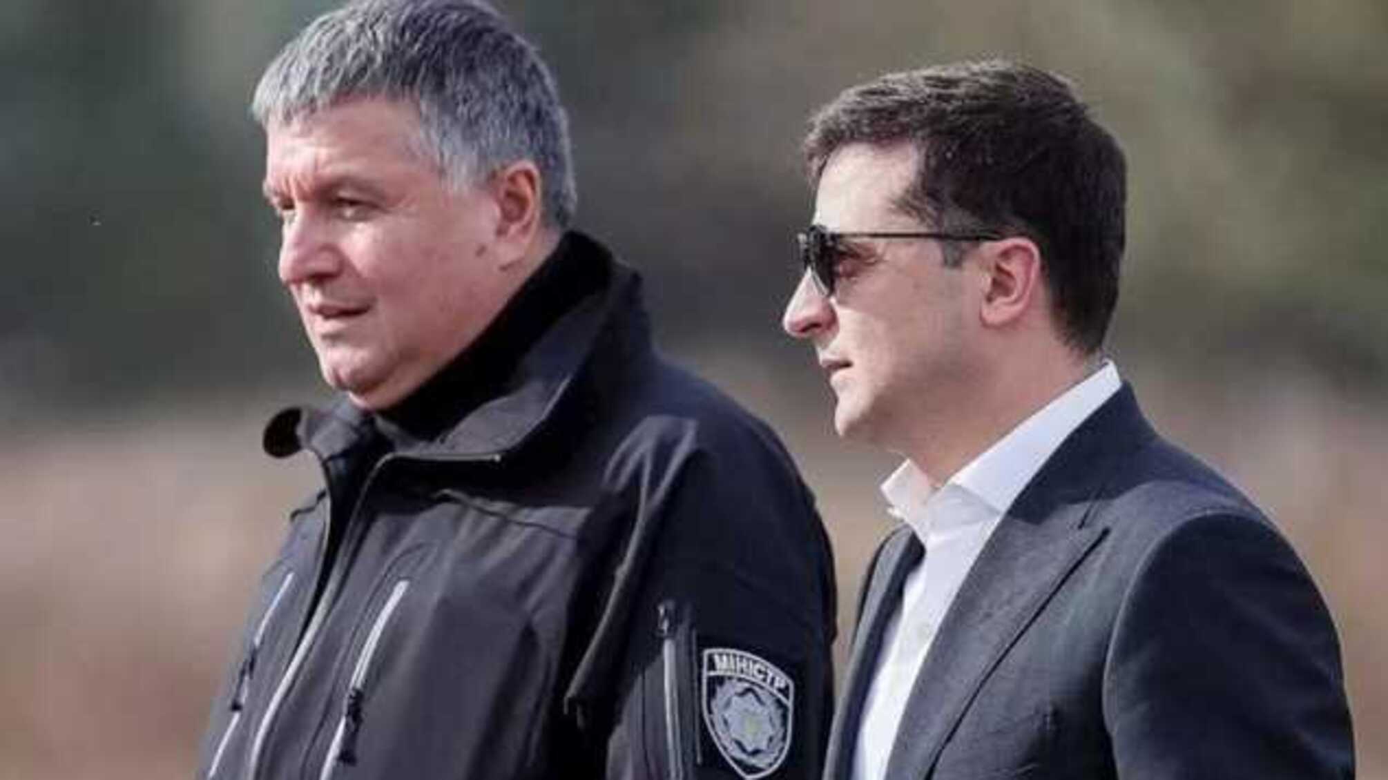 СМИ: Зеленский считает Авакова одним из наиболее эффективных чиновников