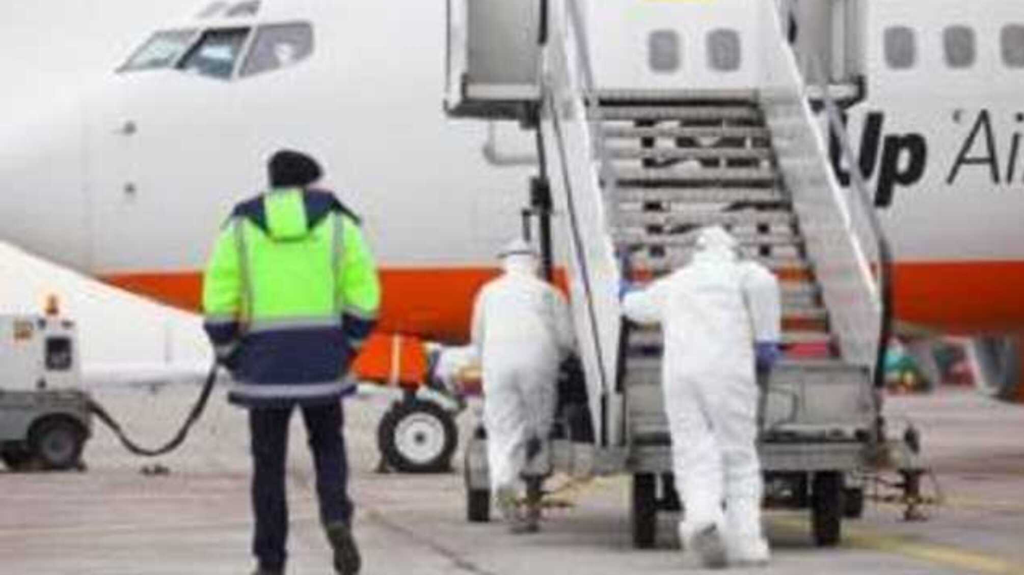 Еще у одного человека, который прибыл эвакуационным рейсом в 'Борисполь', обнаружили коронавирус