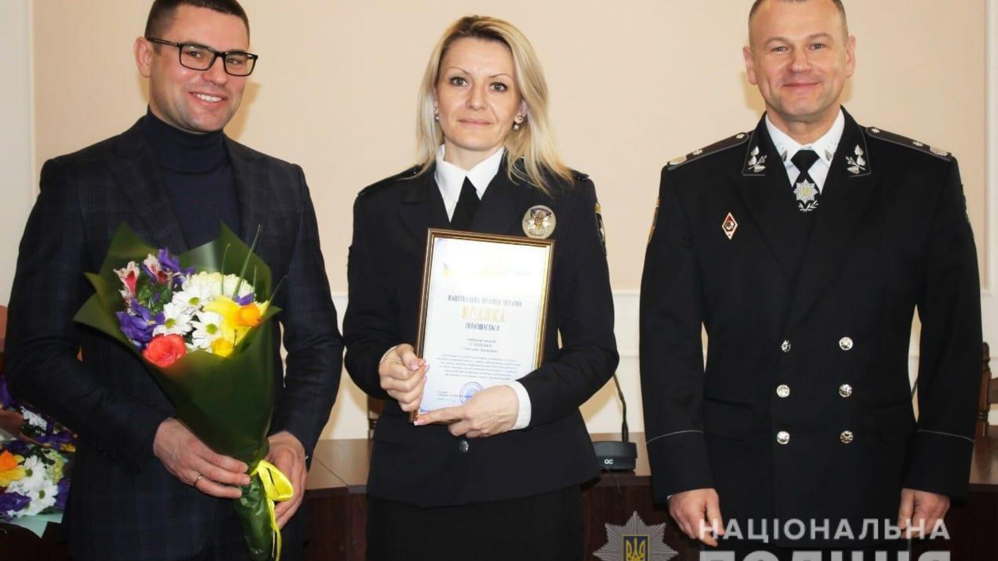 Олег Бех відзначив кращих жінок-поліцейських Одещини
